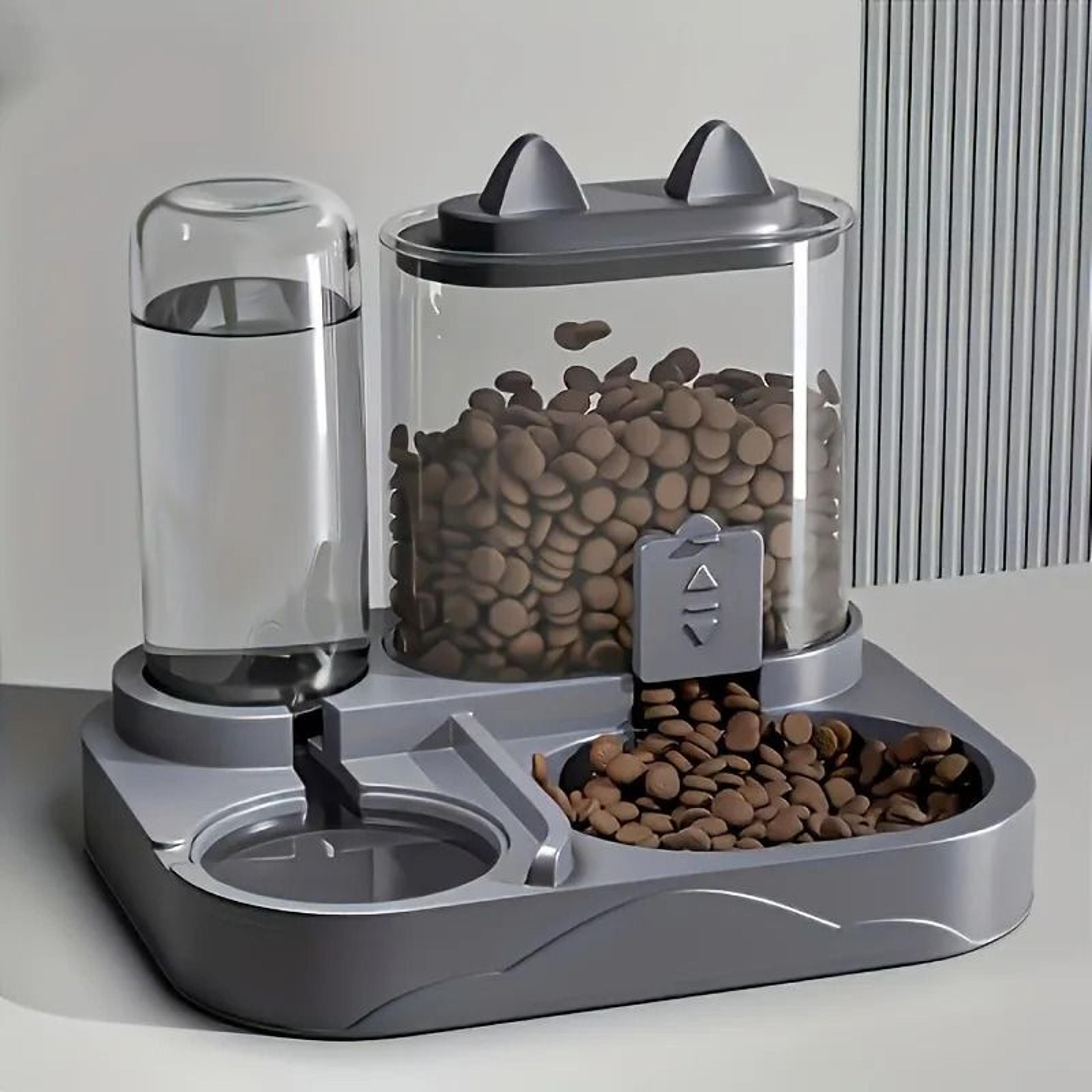 2in1 Large Capacity Automatic Pet Feeder  Water Dispenser 6