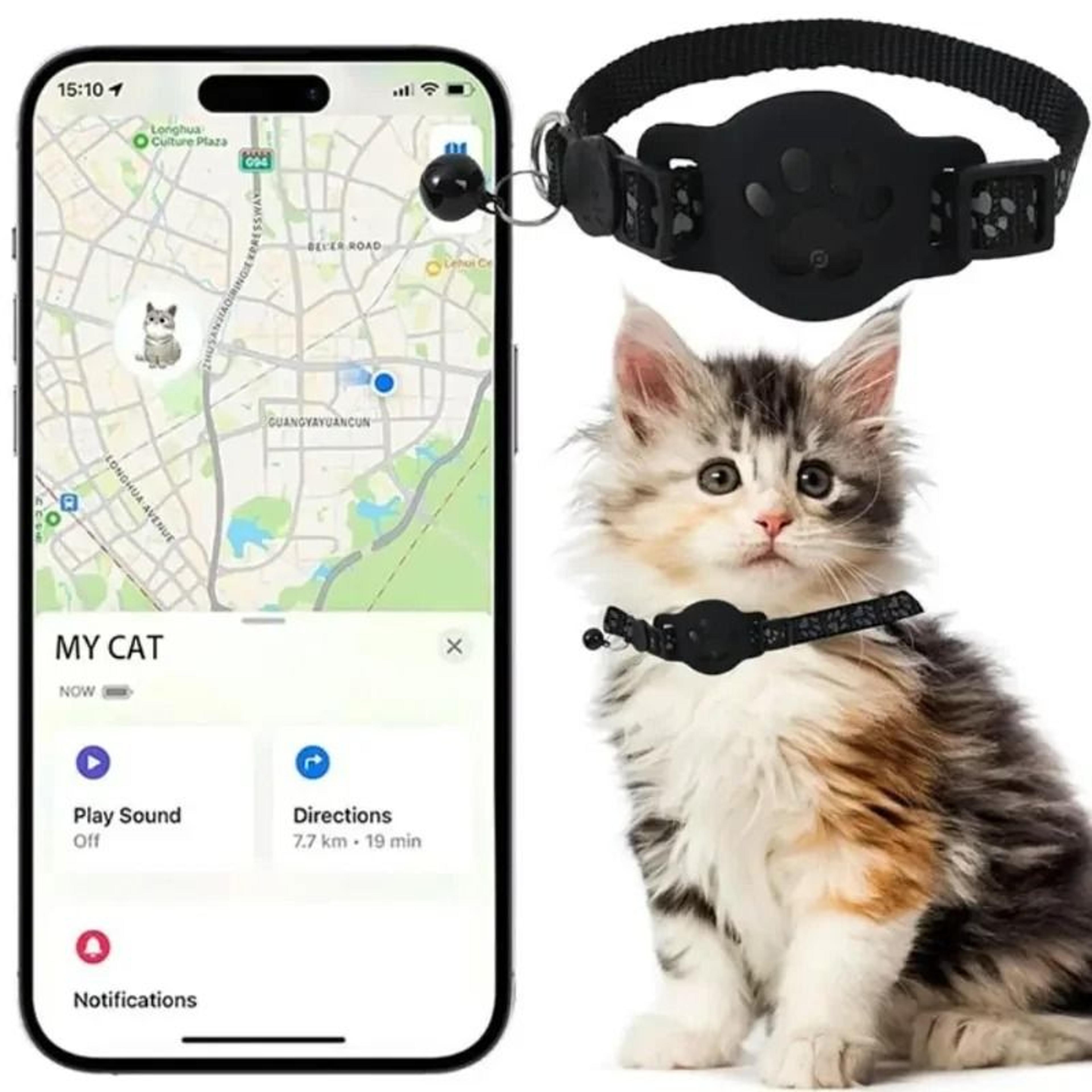 Multifunctional Smart Pet GPS Tracker Collar For Cats  Dogs 4