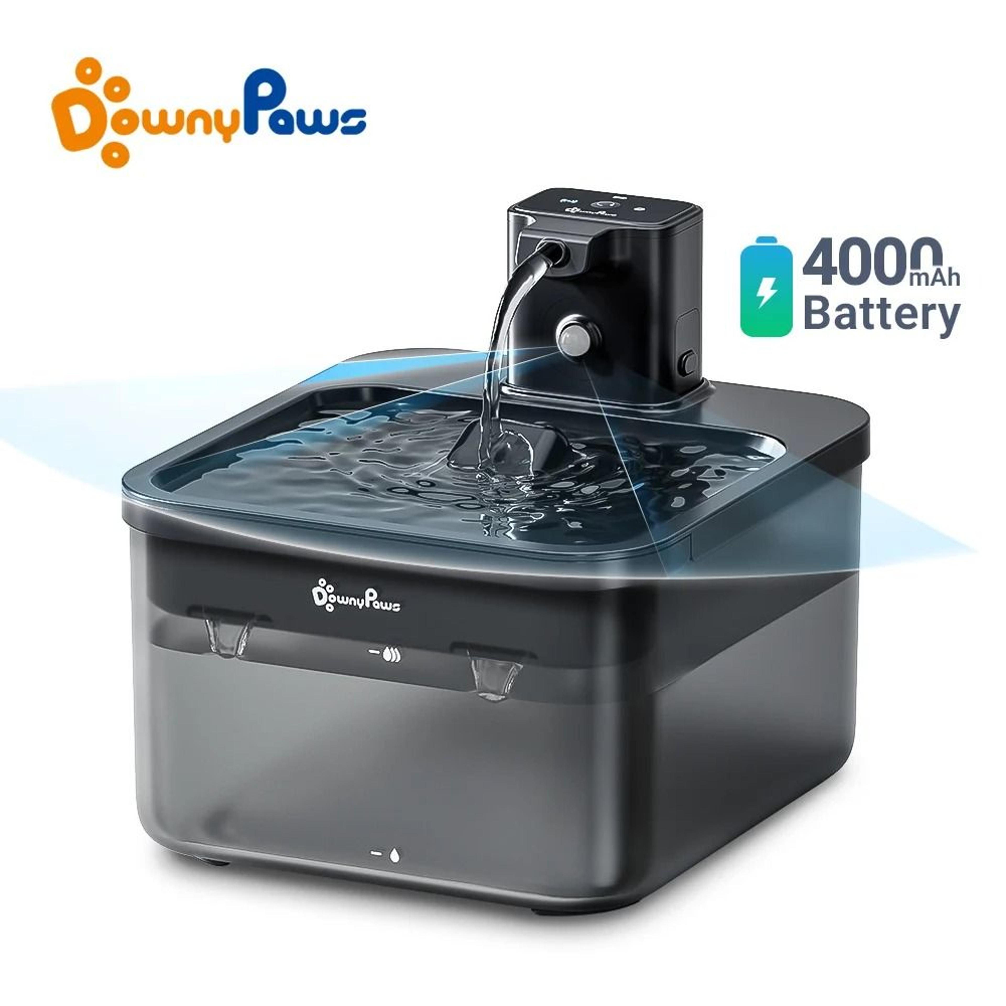 DownyPaws 25L Wireless Cat Water Fountain With Motion Sensor 1