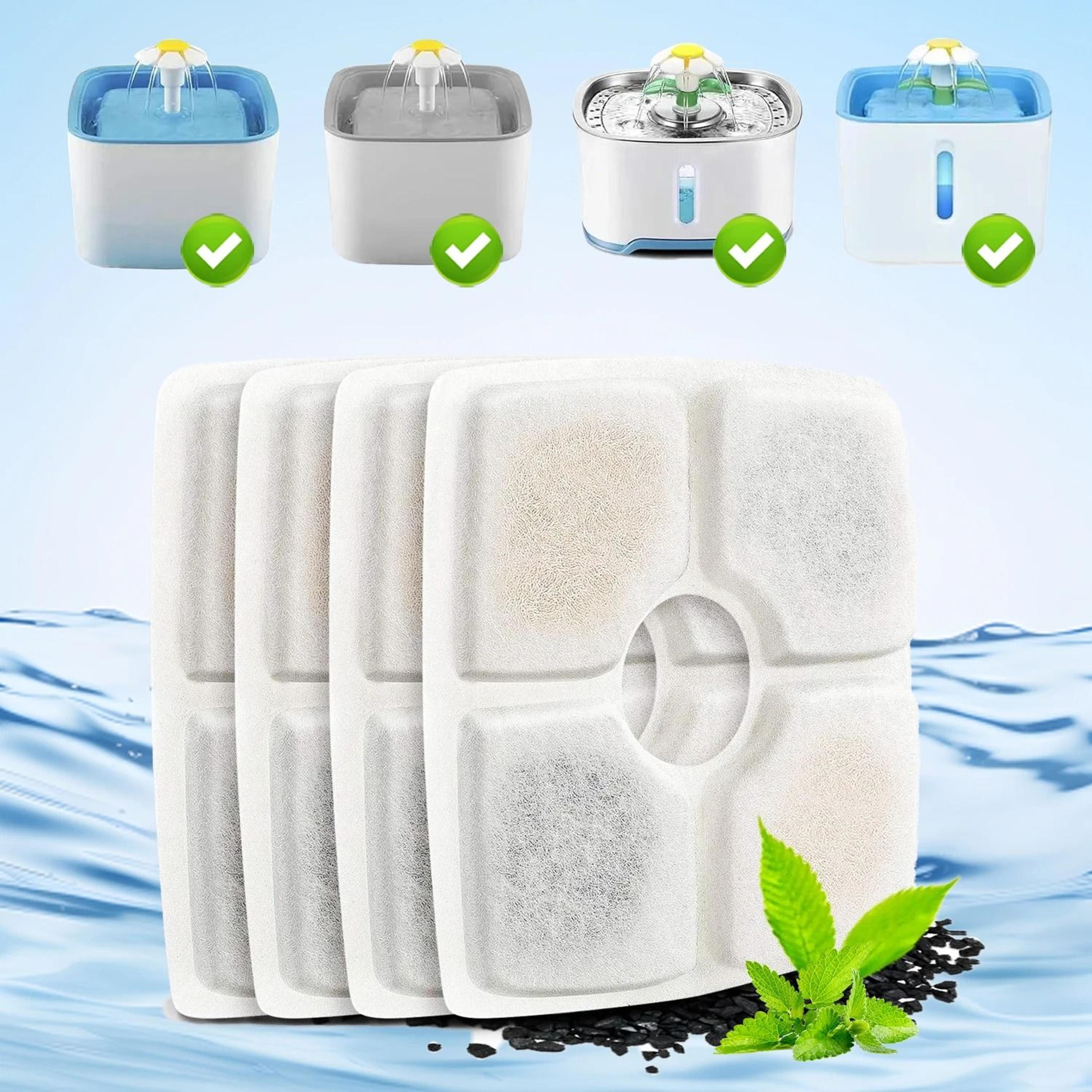 multi-layer activated carbon replacement filters for cat water fountains