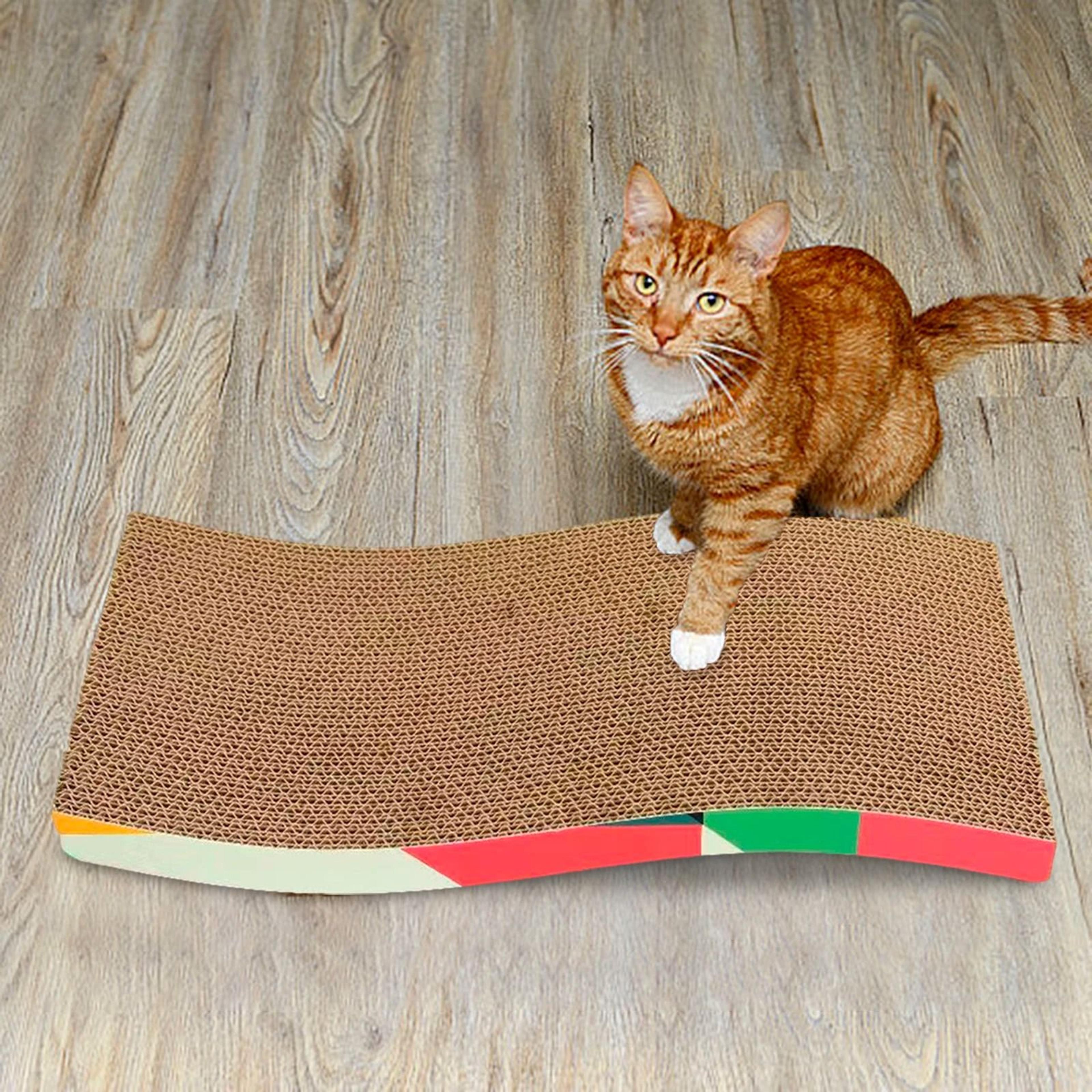 ScratchLounge Corrugated Cardboard Cat Scratcher Board 1