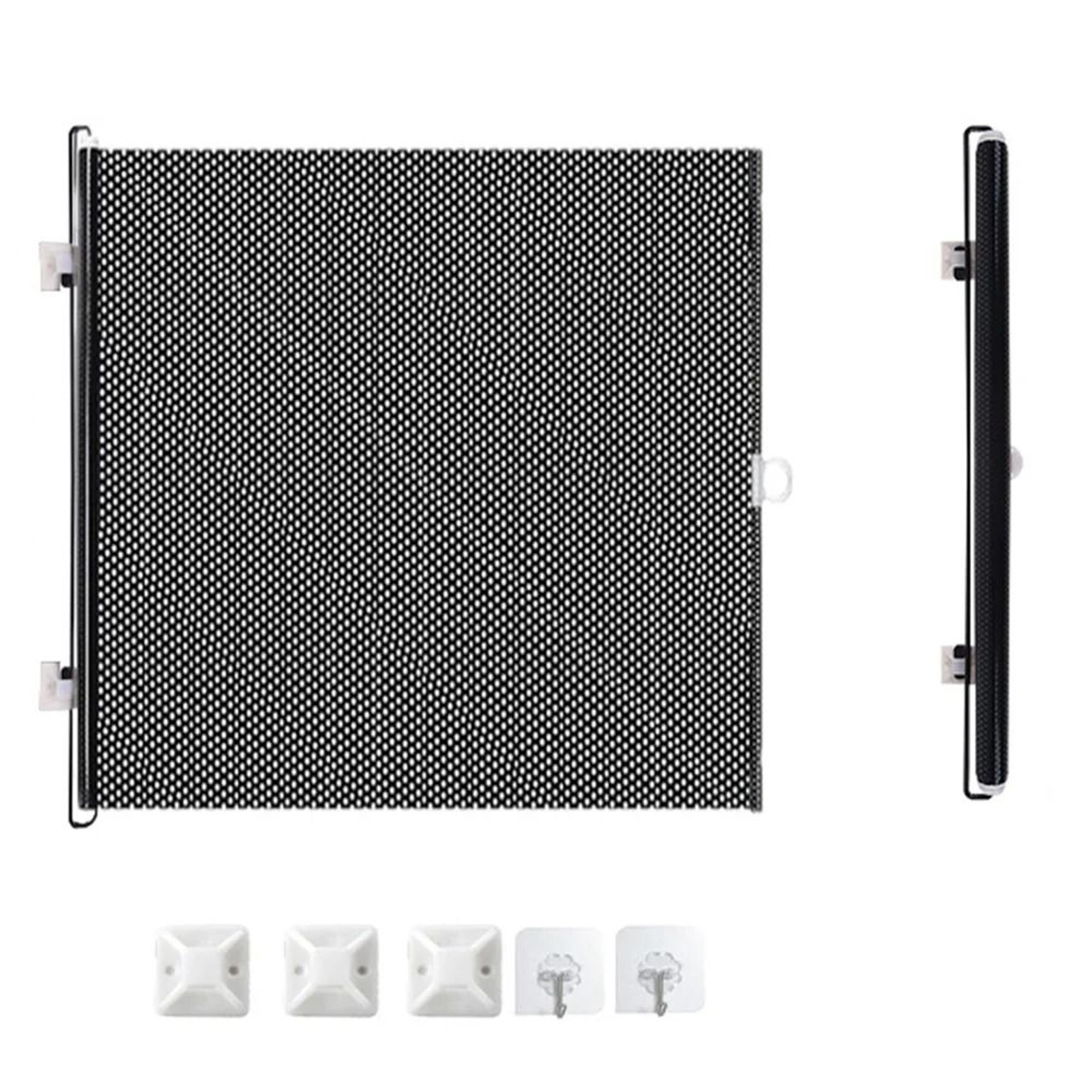 Retractable Mesh Pet Safety Gate Foldable Barrier Fence For Stairs  Doorways 7