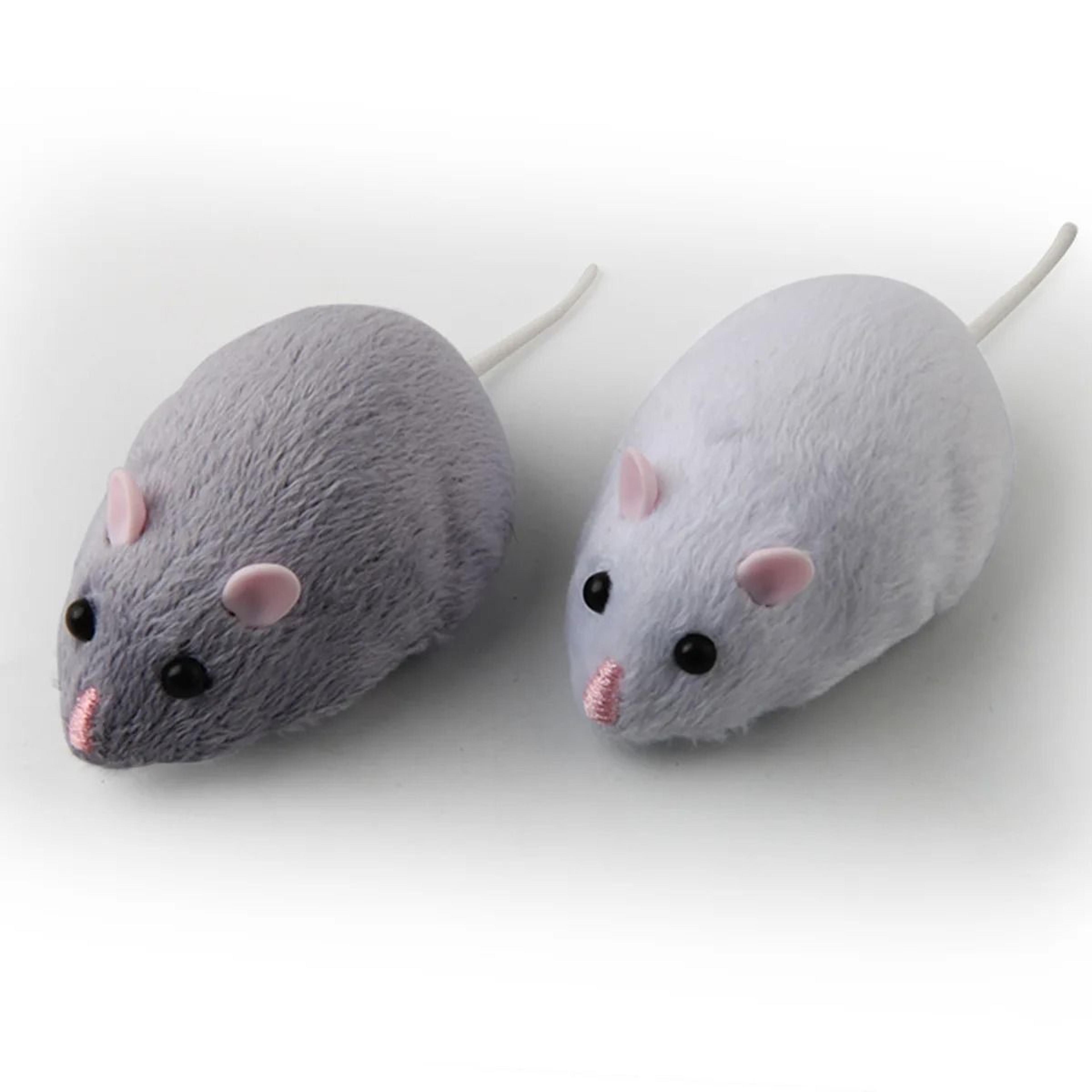 Infrared Remote Control RC Mouse Cat Toy For Interactive Indoor Play 4