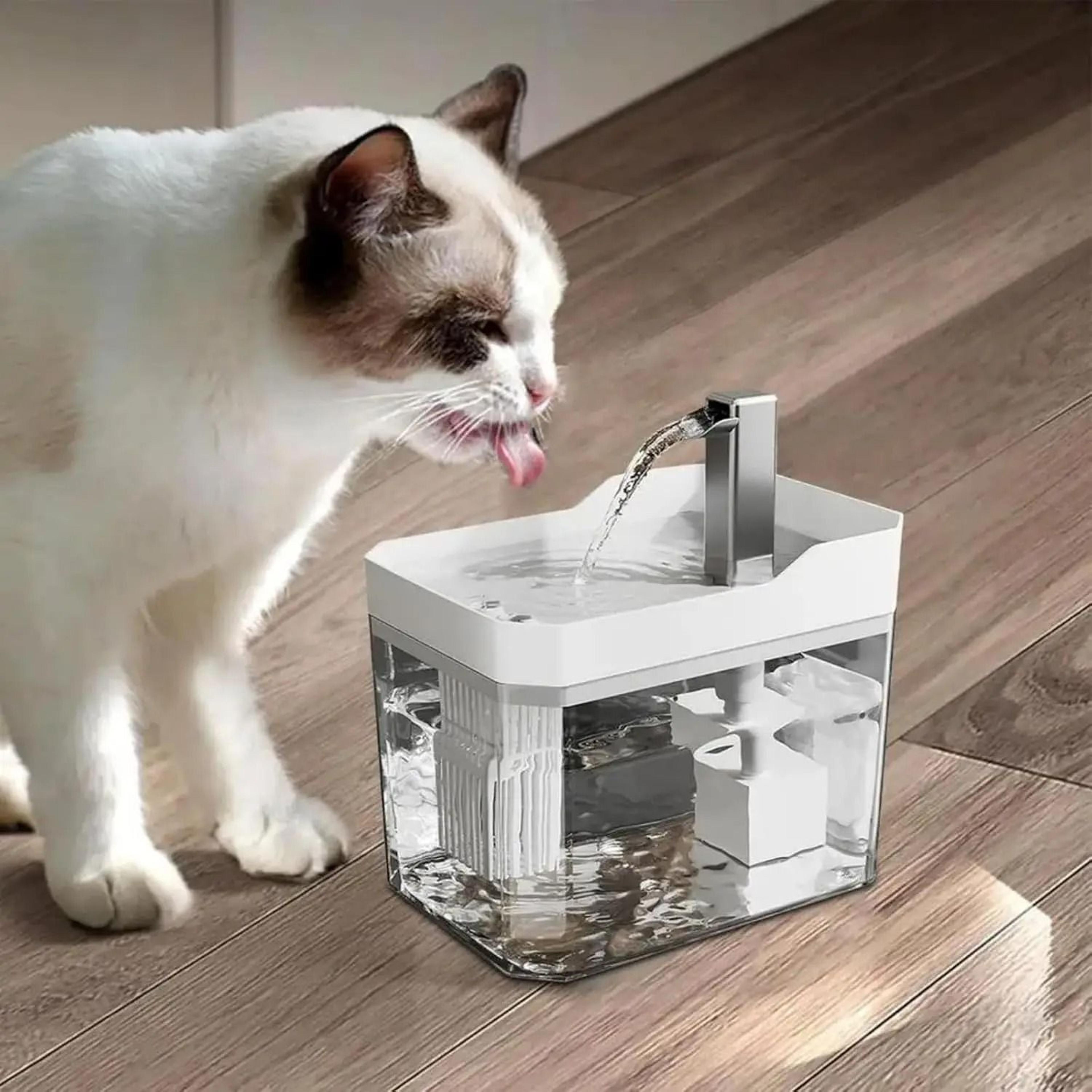 Automatic Cat Water Fountain With USB Circulating Filter System 1