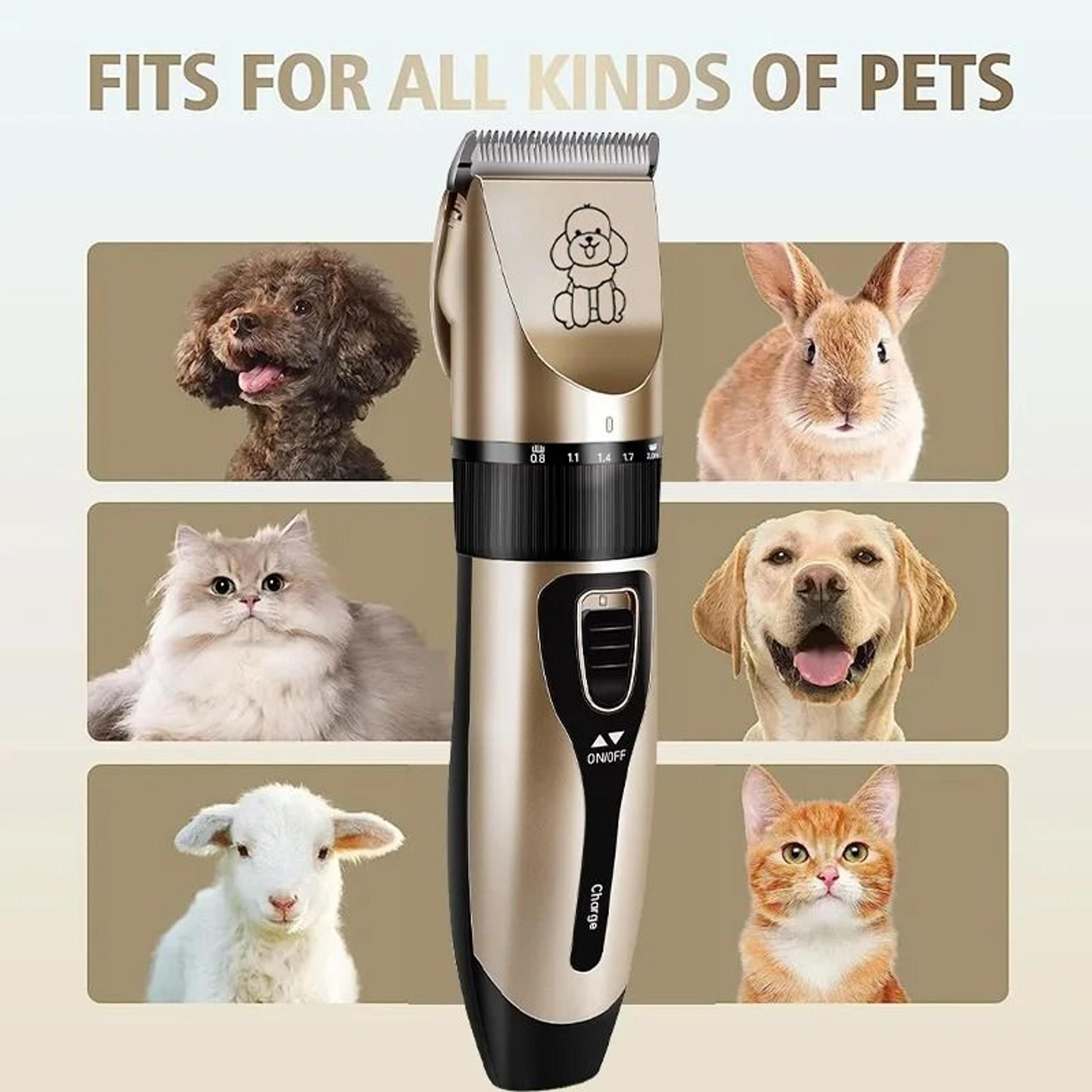 Professional Pet Grooming Clipper Set For Dogs Cats  Rabbits  Quiet Cordless Hair Trimmer Kit 1