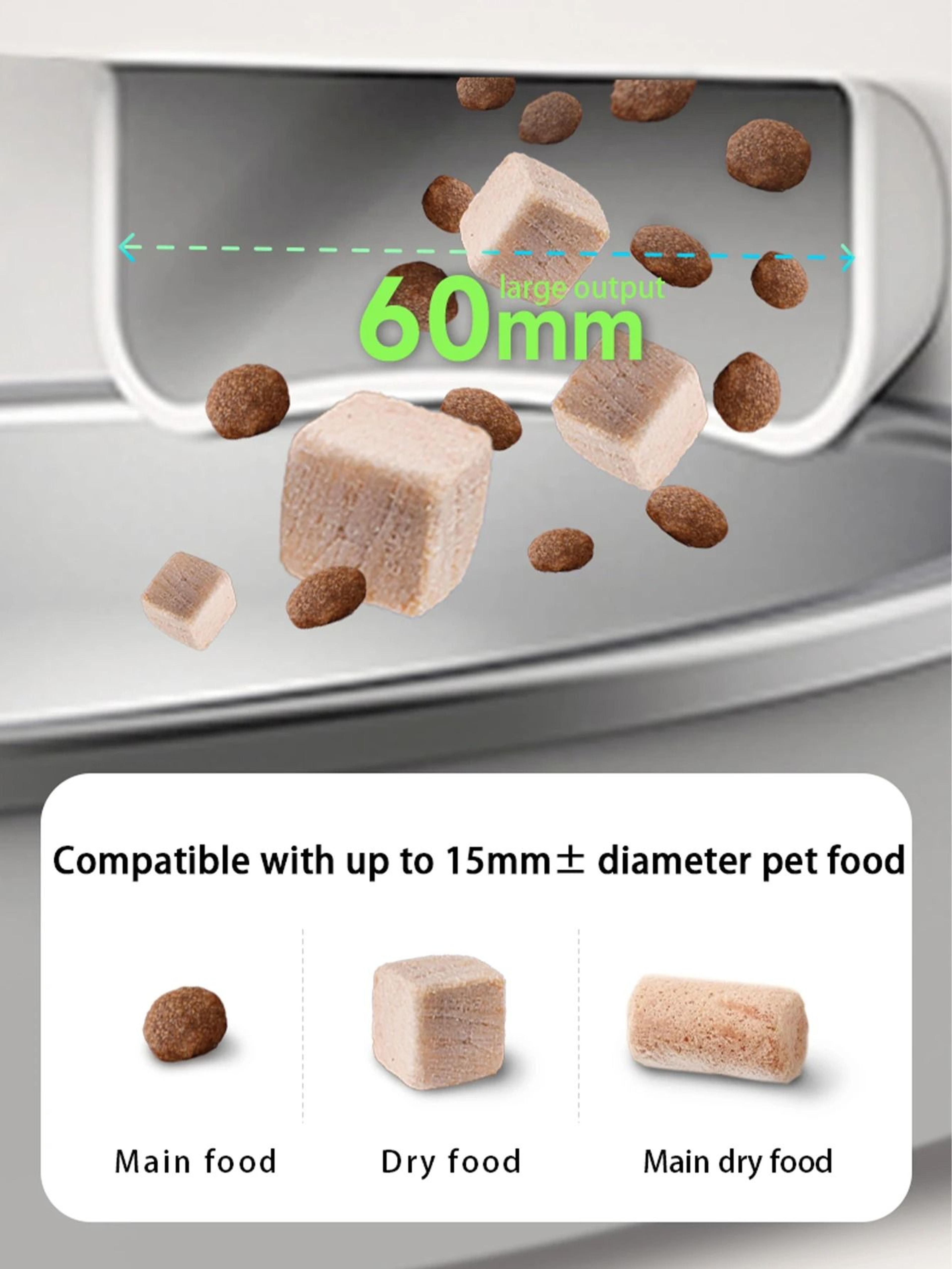Smart Automatic Cat Feeder With Camera  WiFi App Control  Timed Pet Food Dispenser For Cats  Dogs 4