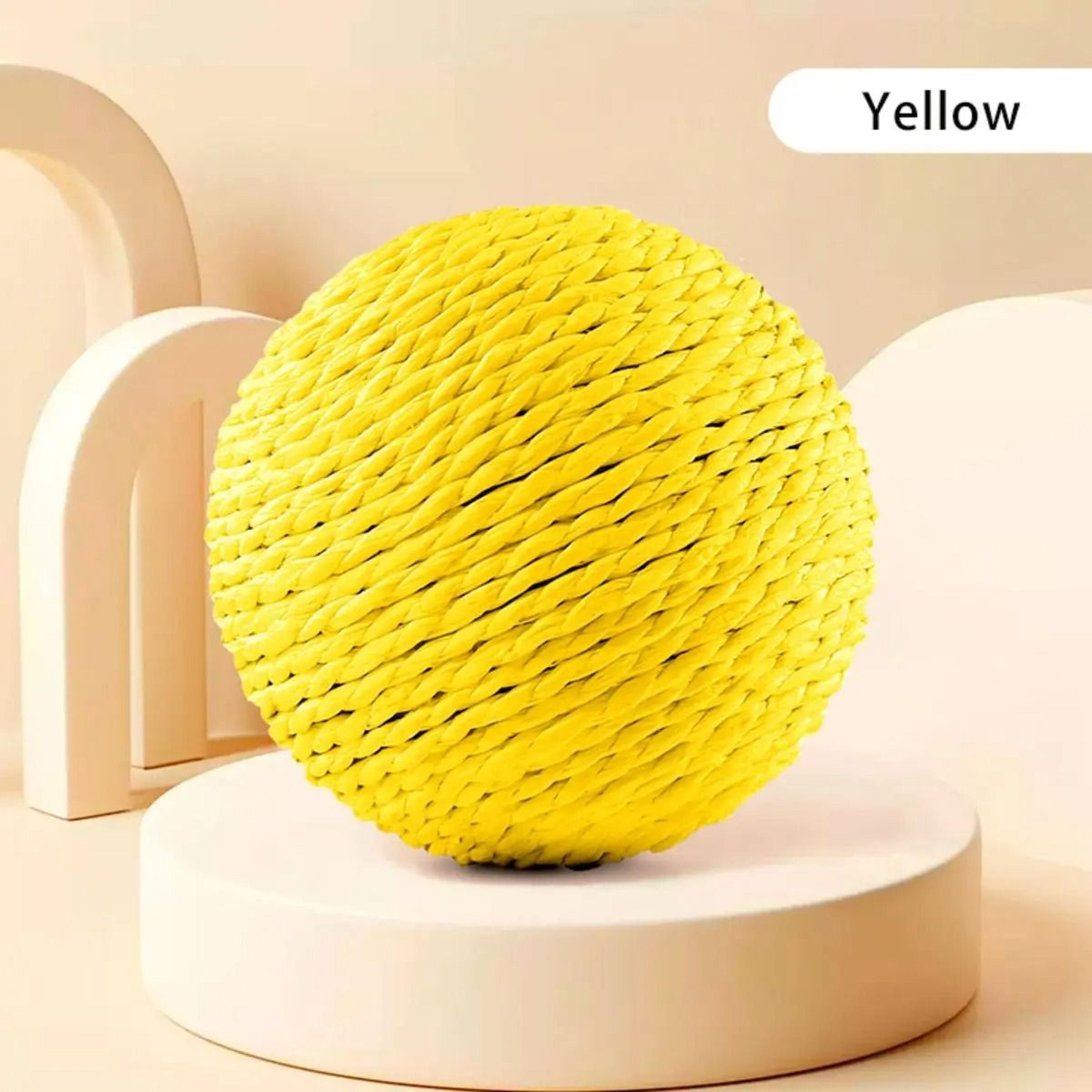 Interactive Sisal Cat Scratching Ball For Dental Care  Play 7
