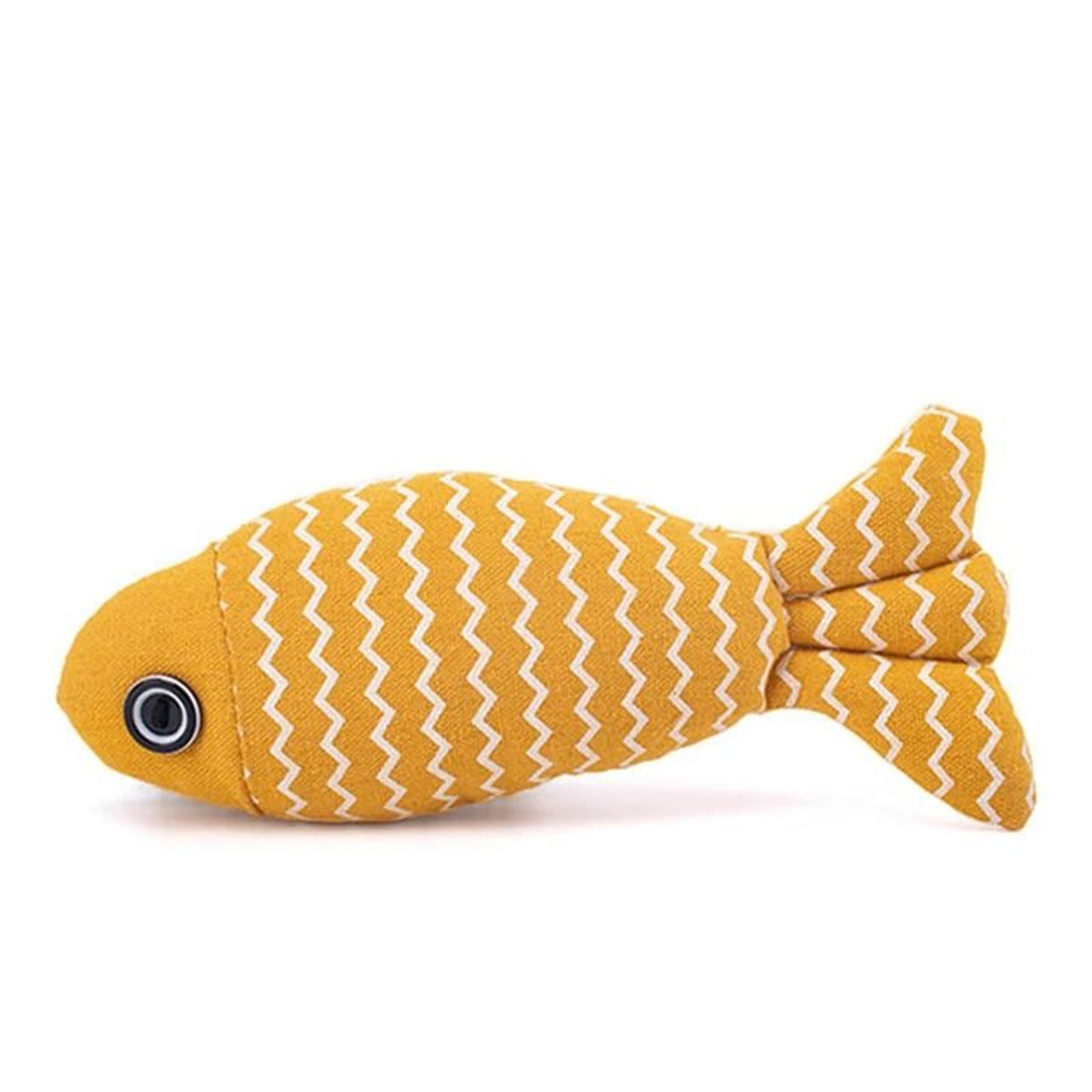 Interactive Plush Fish Cat Kicker Toy For Indoor Cats 7