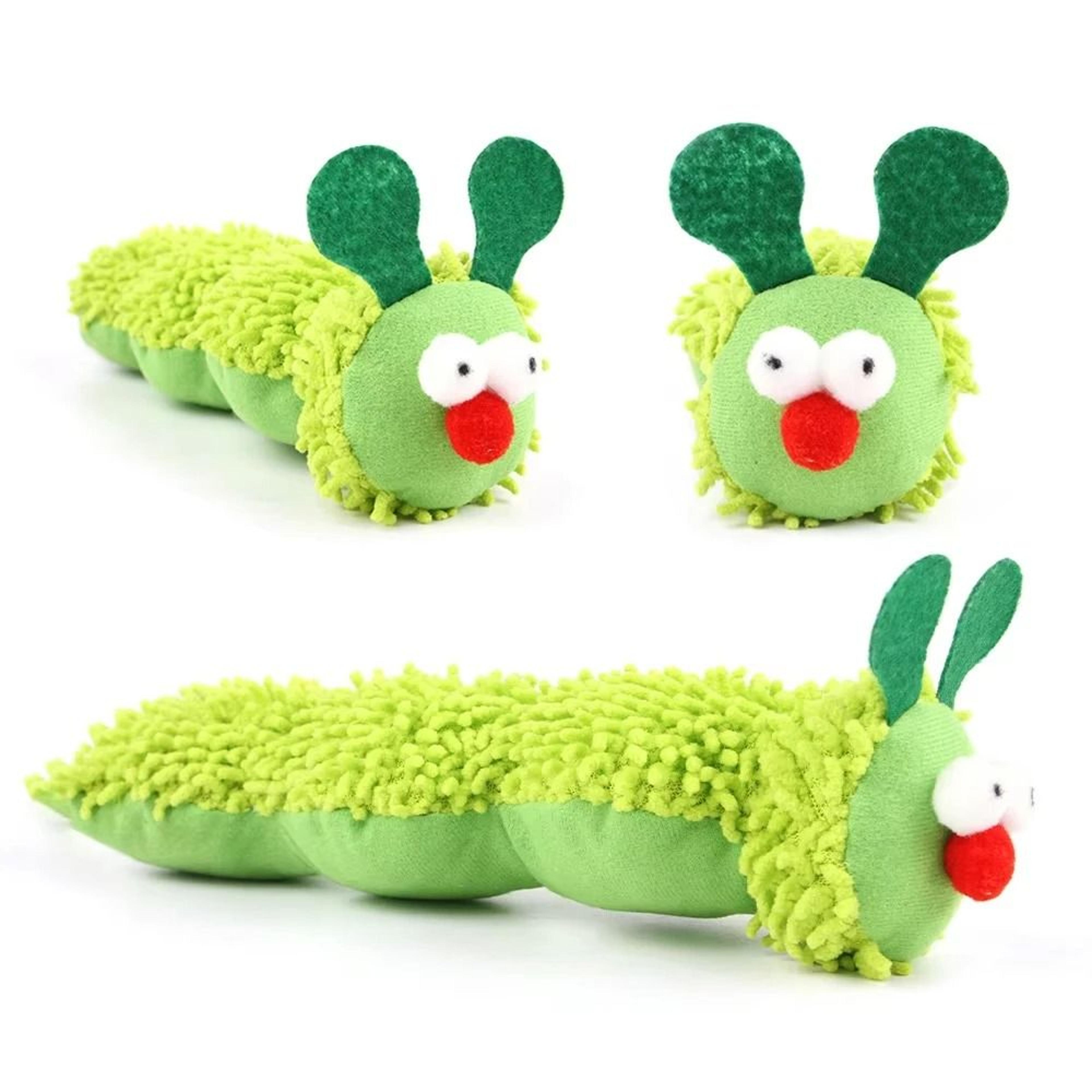 Caterpillar Silvervine Cat Chew Toy  Catnip Molar Stick For Dental Cleaning  Interactive Play 1
