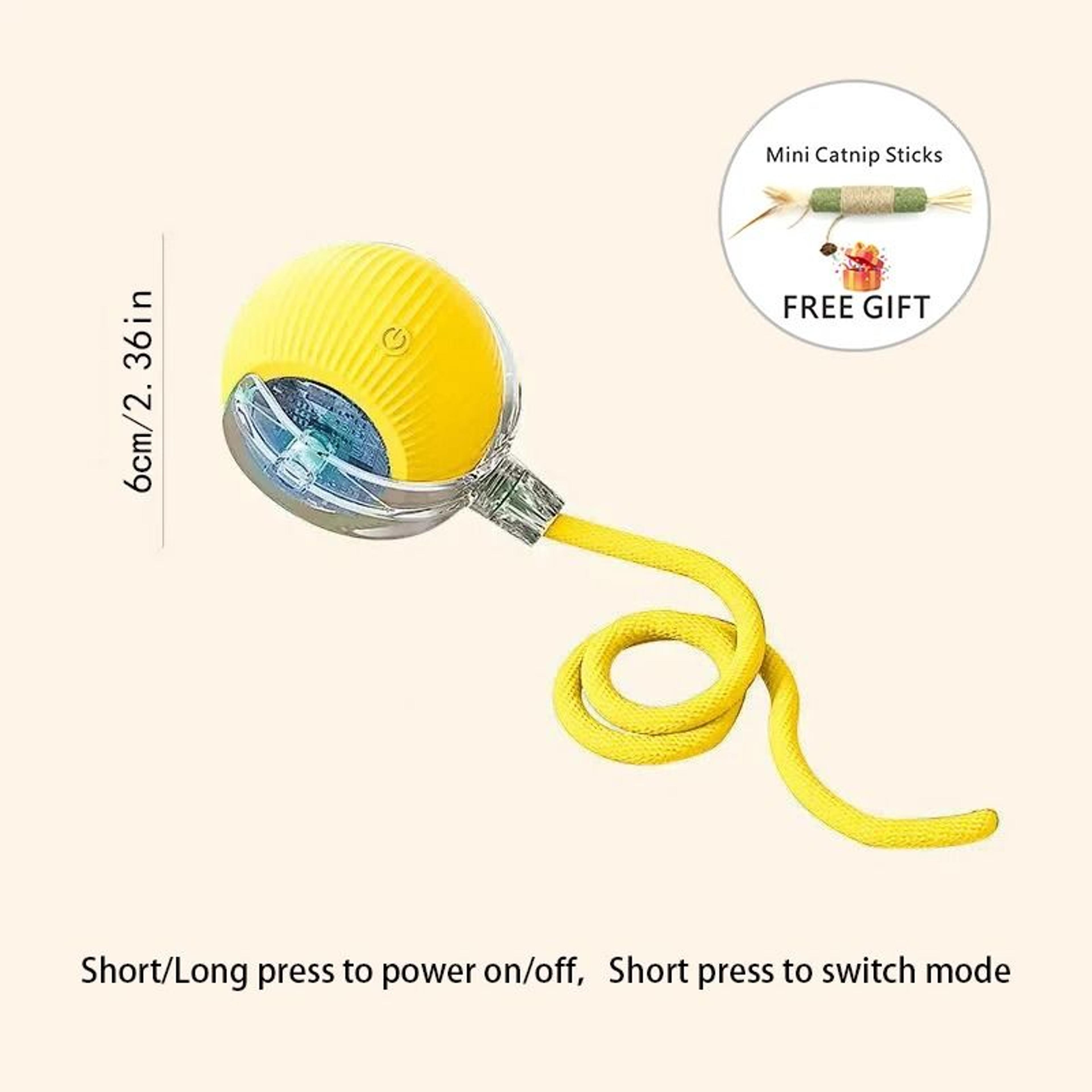 Smart Rolling Interactive Cat Ball Toy With USB Rechargeable Motion Activation 6