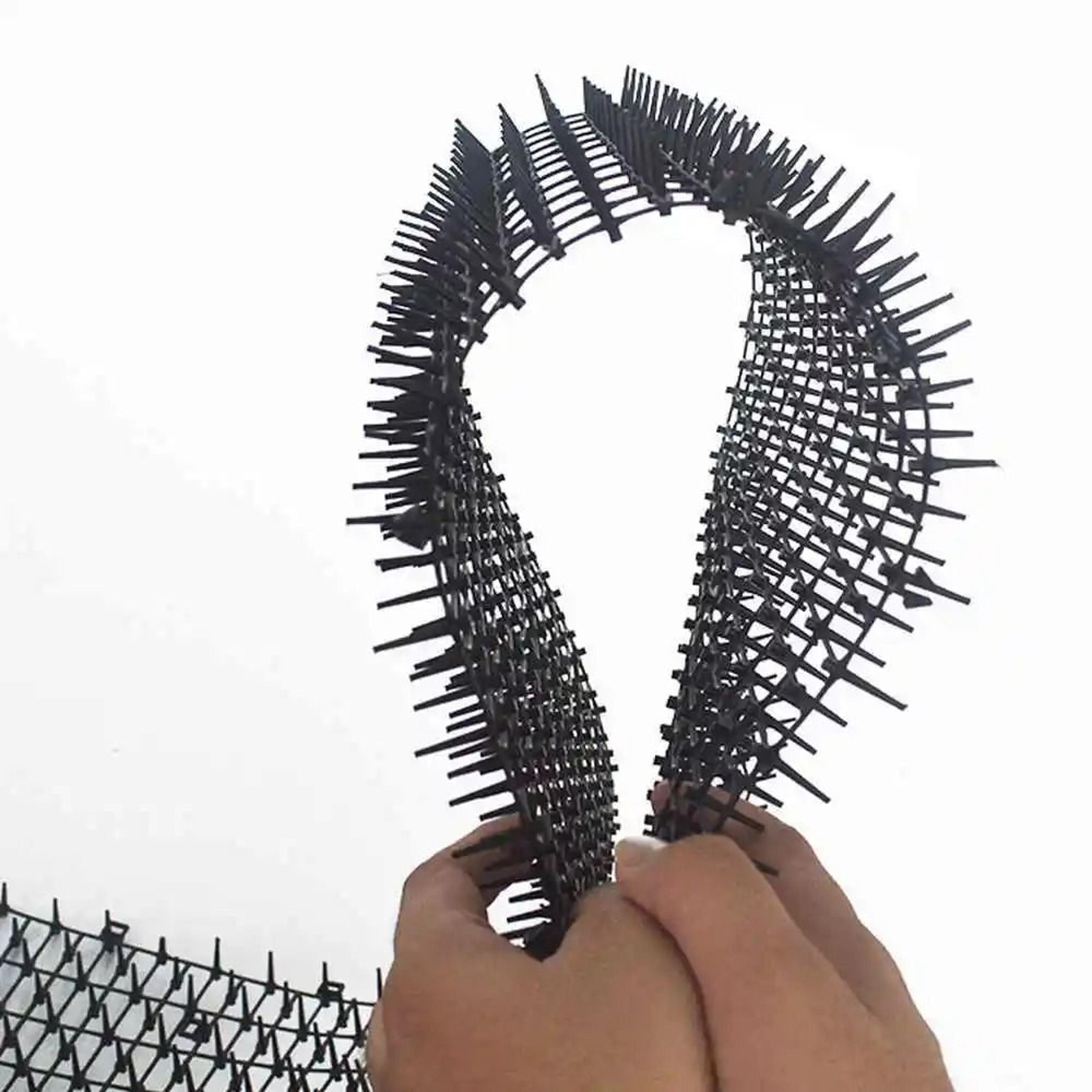 Humane Cat Scat Mat AntiDigging Garden Protector Prickle Strip Barrier For Pets 3