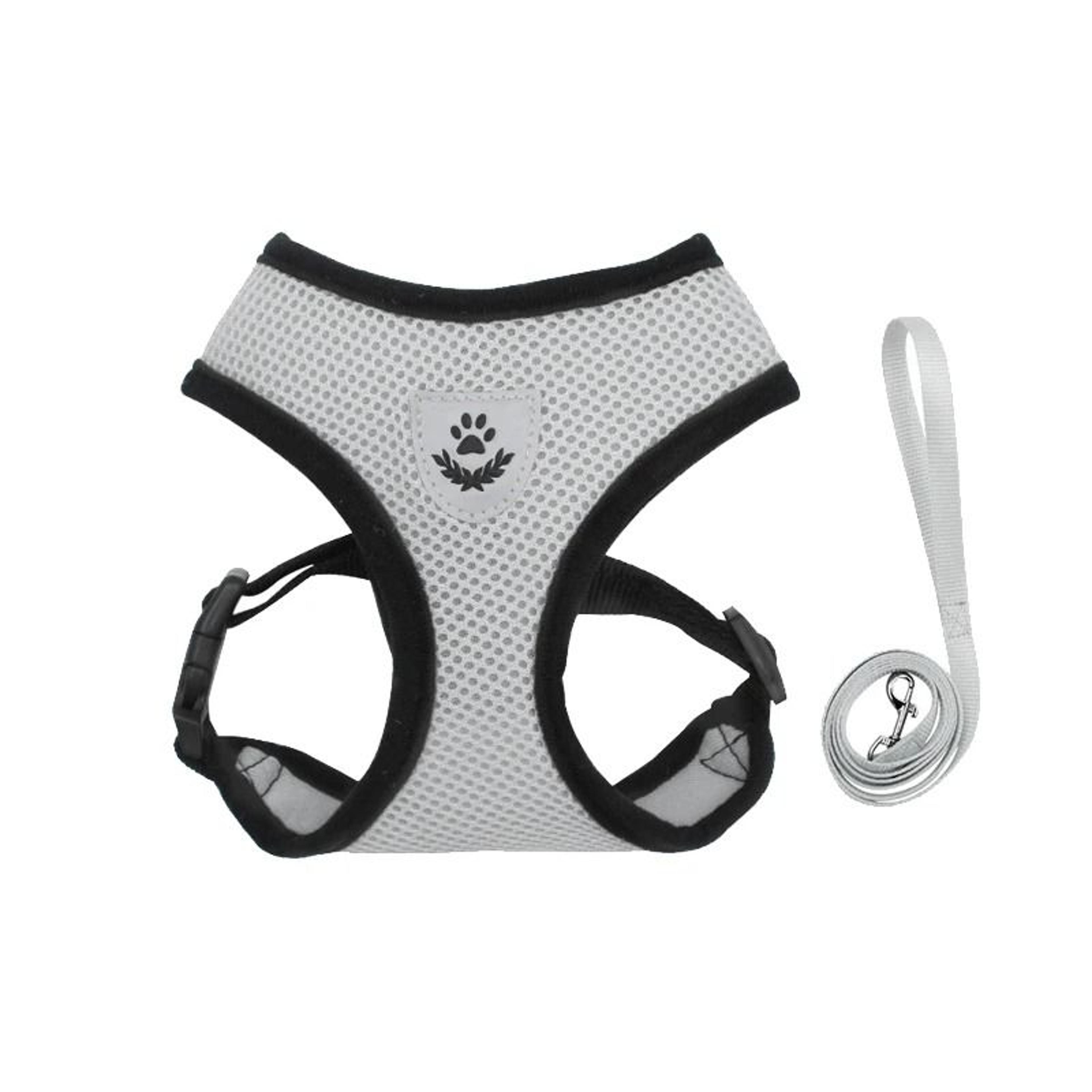 EscapeProof Reflective Cat Harness And Leash Set Adjustable Kitten Vest For Outdoor Walking 7