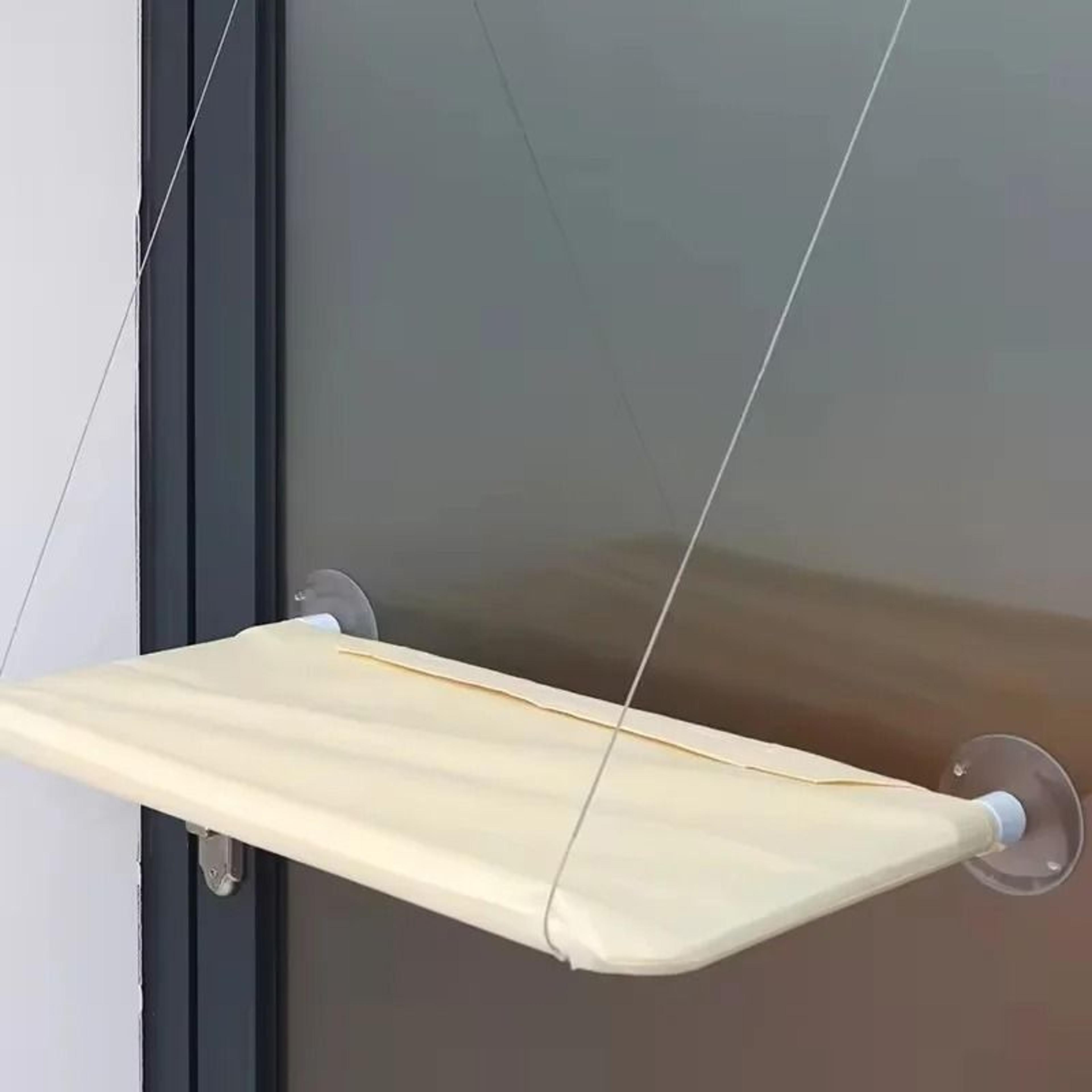Ultra Soft Cat Window Hammock Bed SpaceSaving Suction Cup Window Perch For Indoor Cats 6