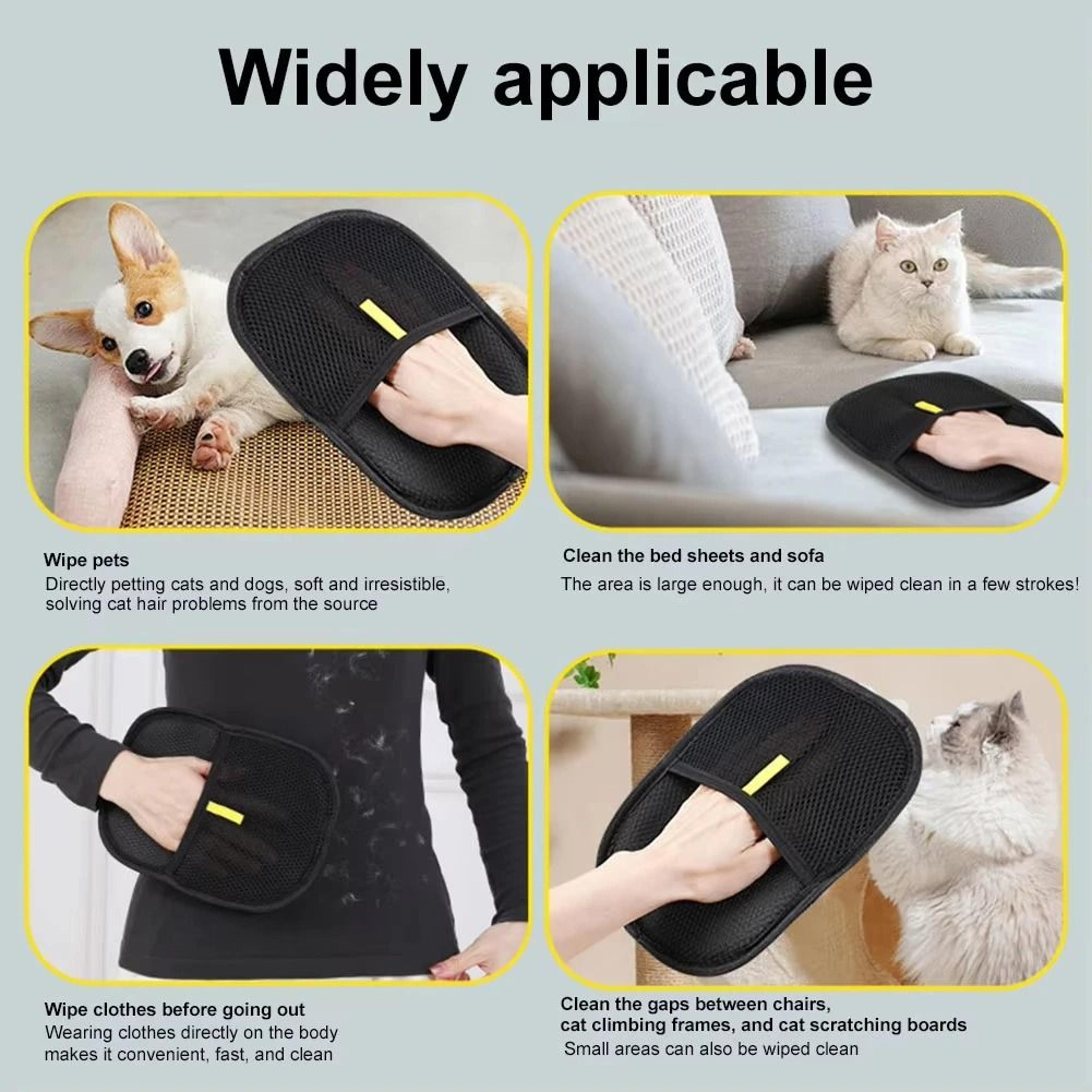 Pet Deshedding Grooming Glove 2