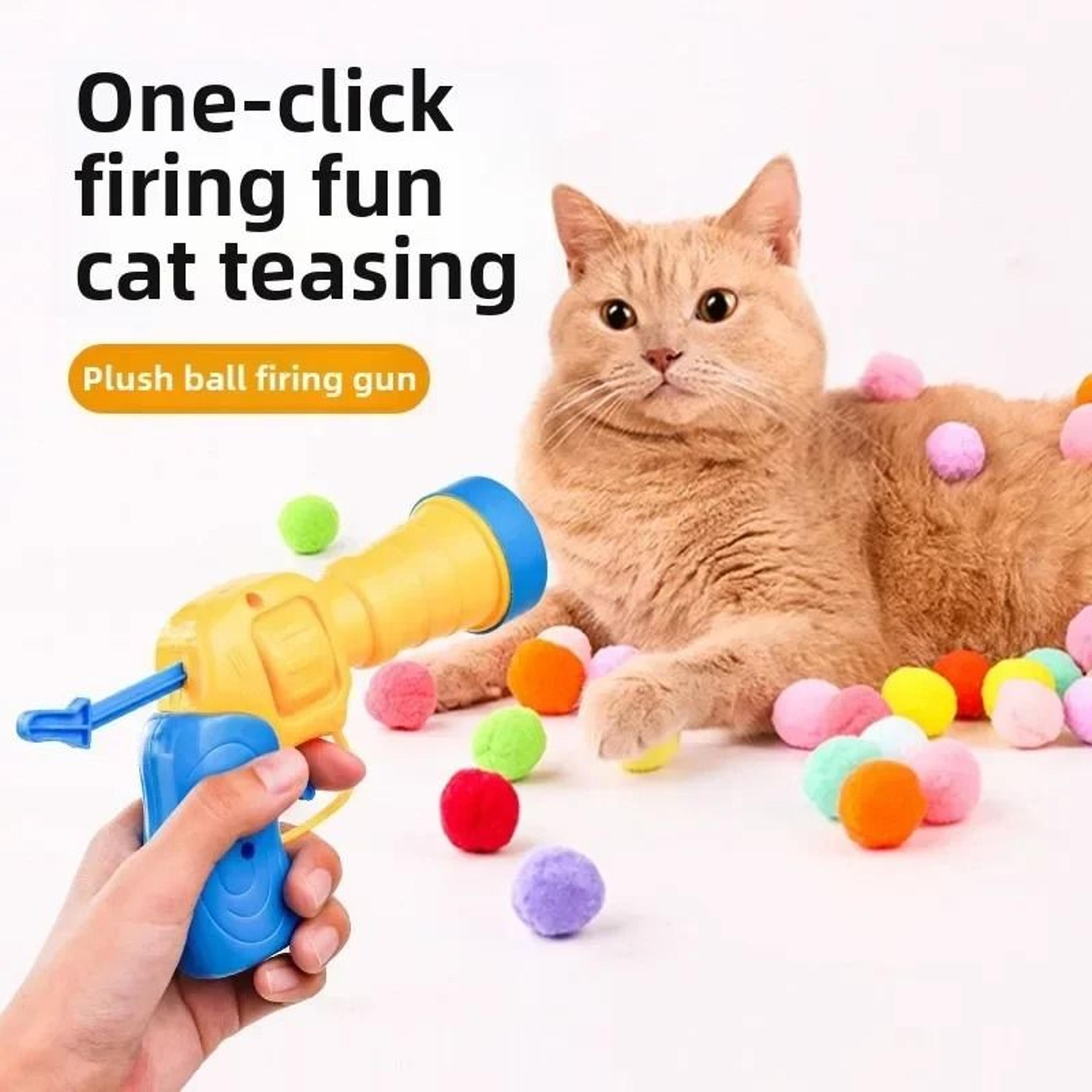 Interactive Cat Ball Launcher Toy 5