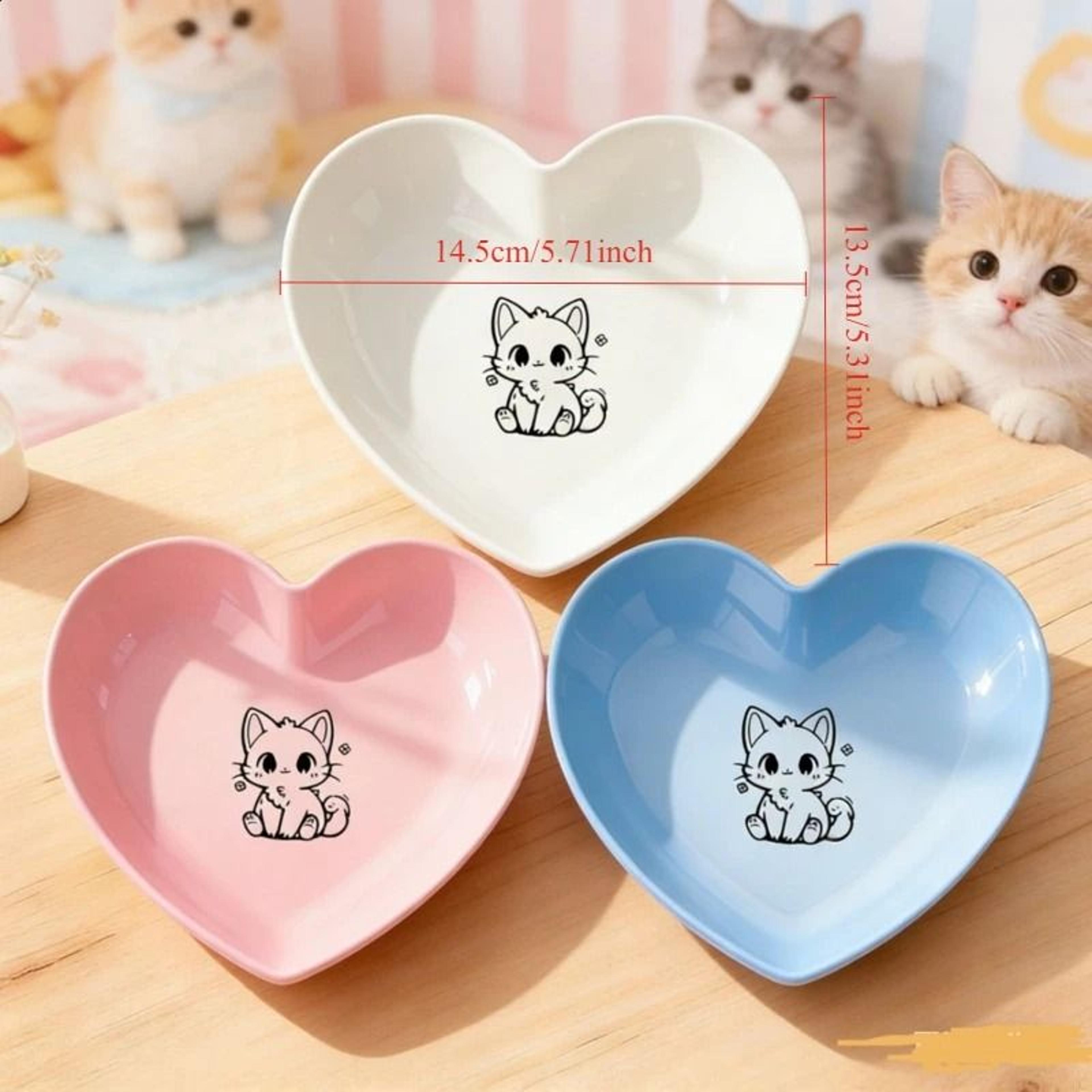3Piece Shallow NonSlip Pet Bowl Set 6