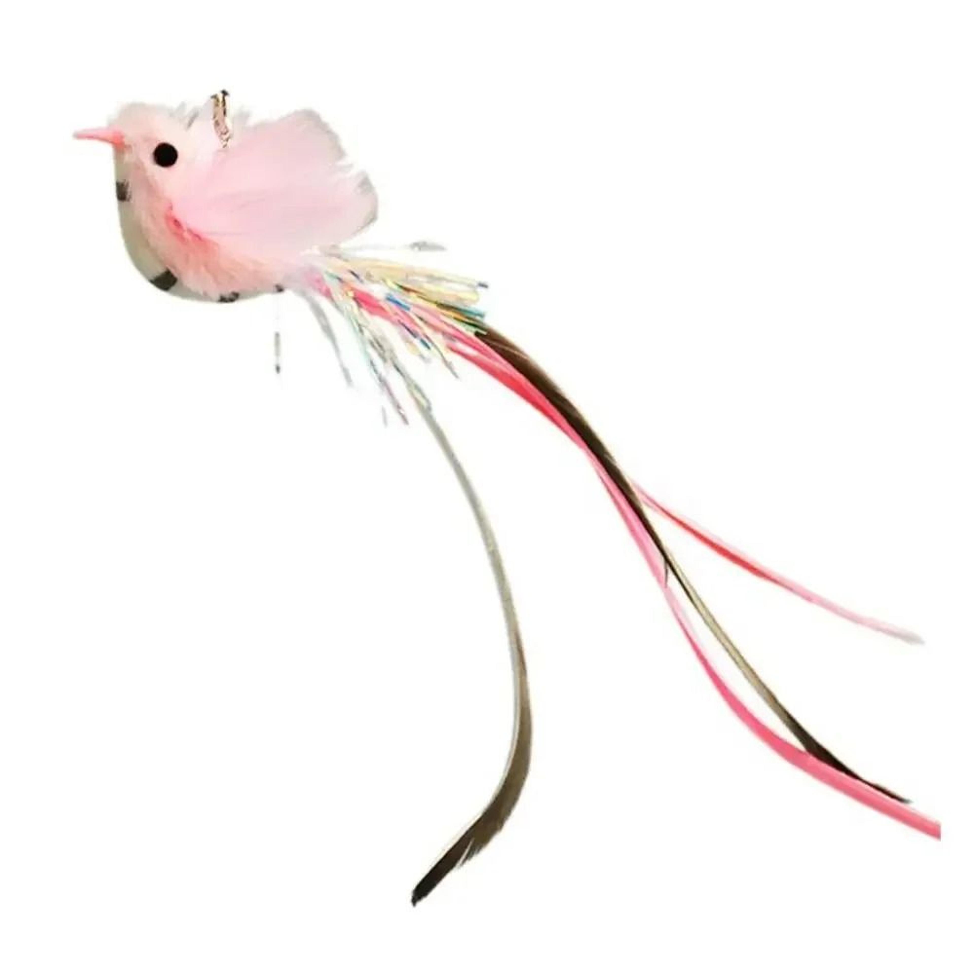 Simulation Feather Cat Teaser Wand Replacement Head 9