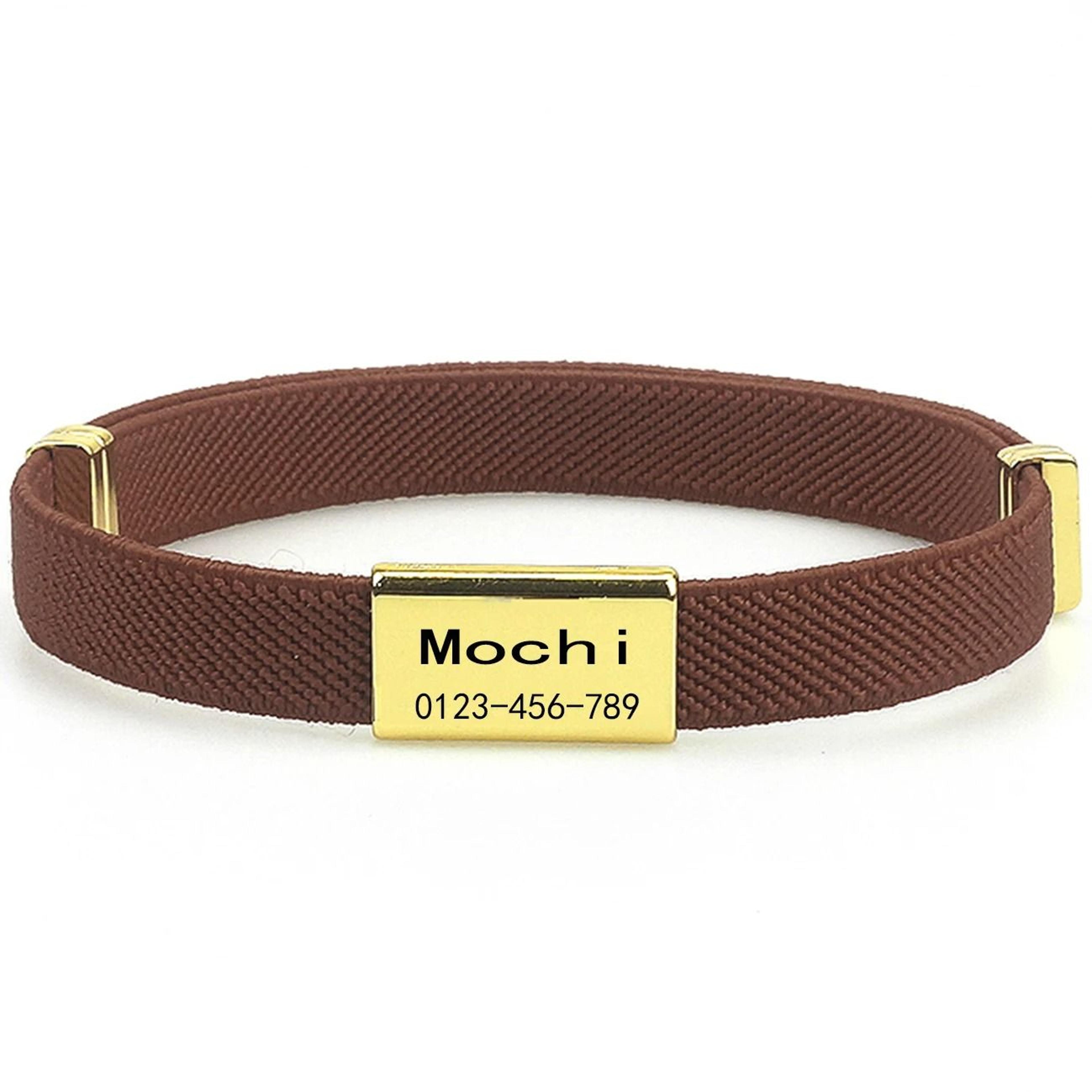 Personalized Engraved Cat Collar With Custom Name Tag  Breakaway Safety Buckle 11