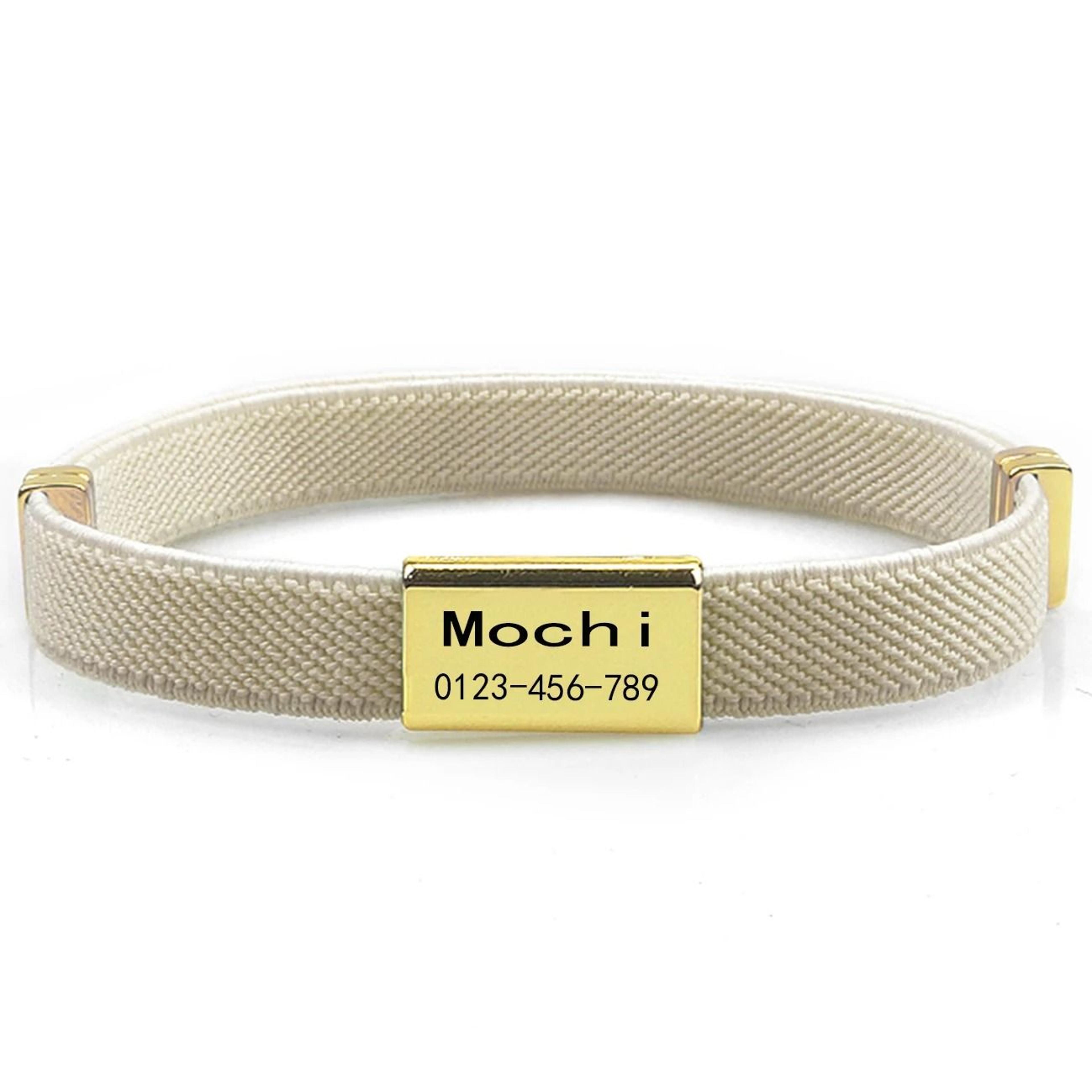 Personalized Engraved Cat Collar With Custom Name Tag  Breakaway Safety Buckle 18