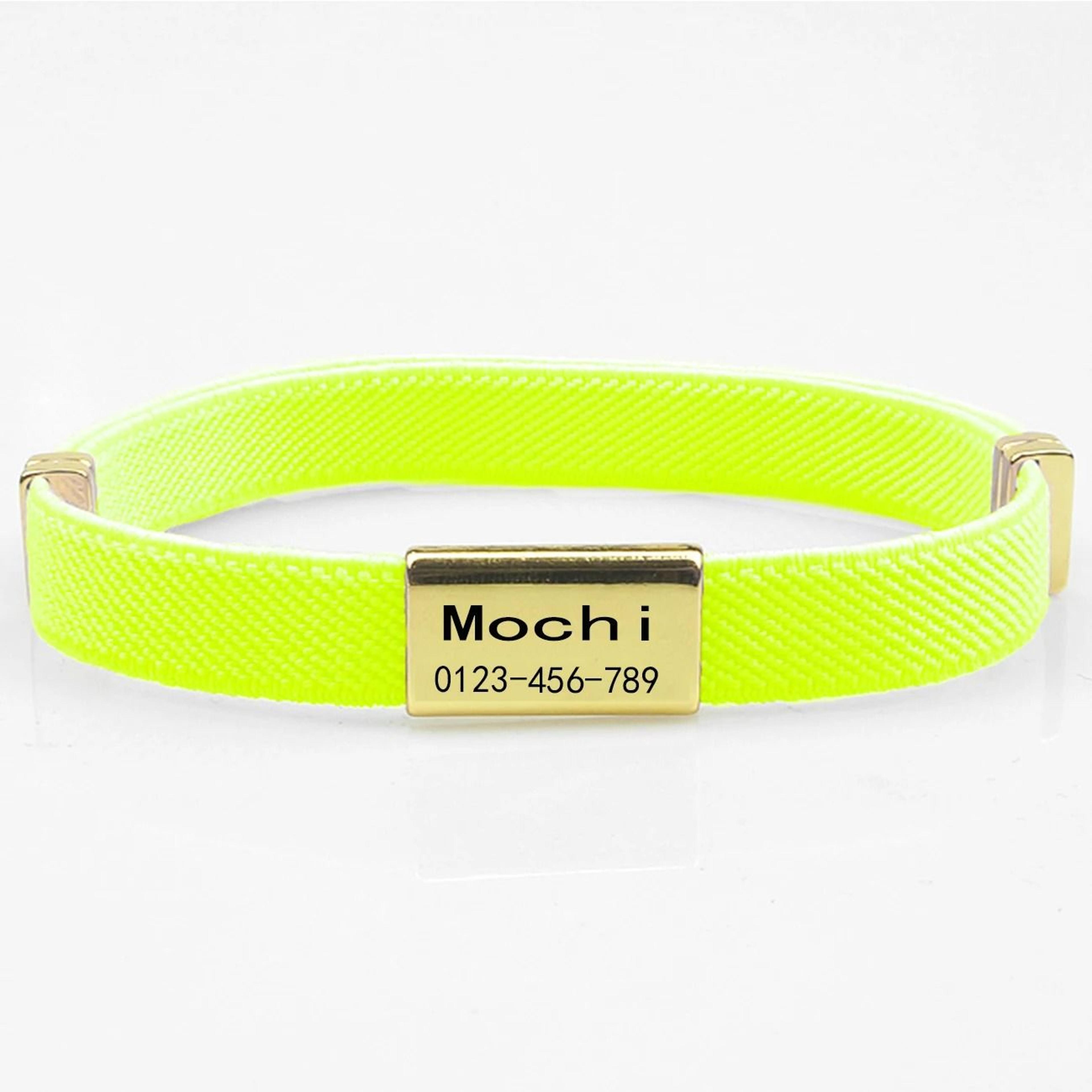 Personalized Engraved Cat Collar With Custom Name Tag  Breakaway Safety Buckle 23