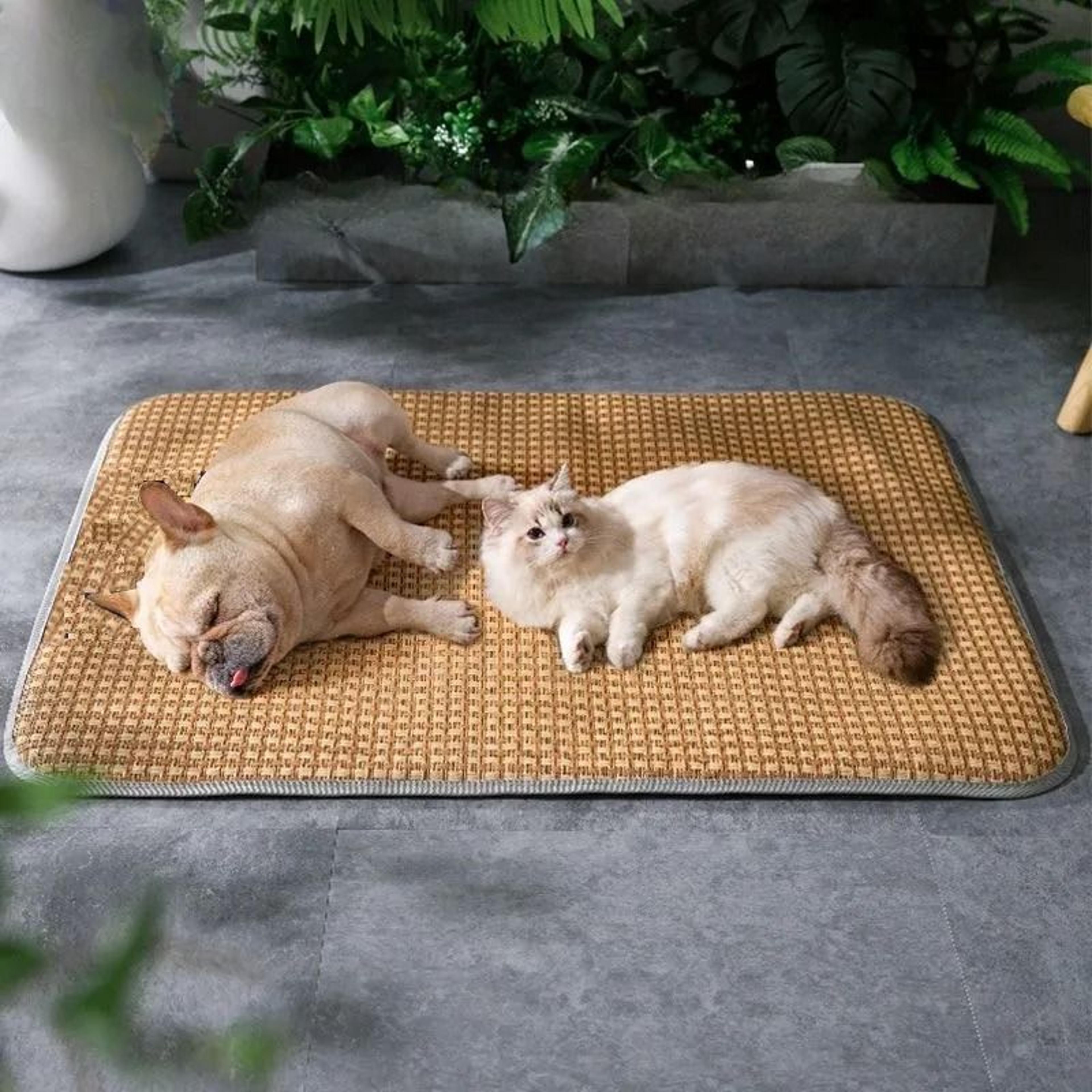 cooling gel pet mat for dogs & cats summer cooling bed for indoor comfort