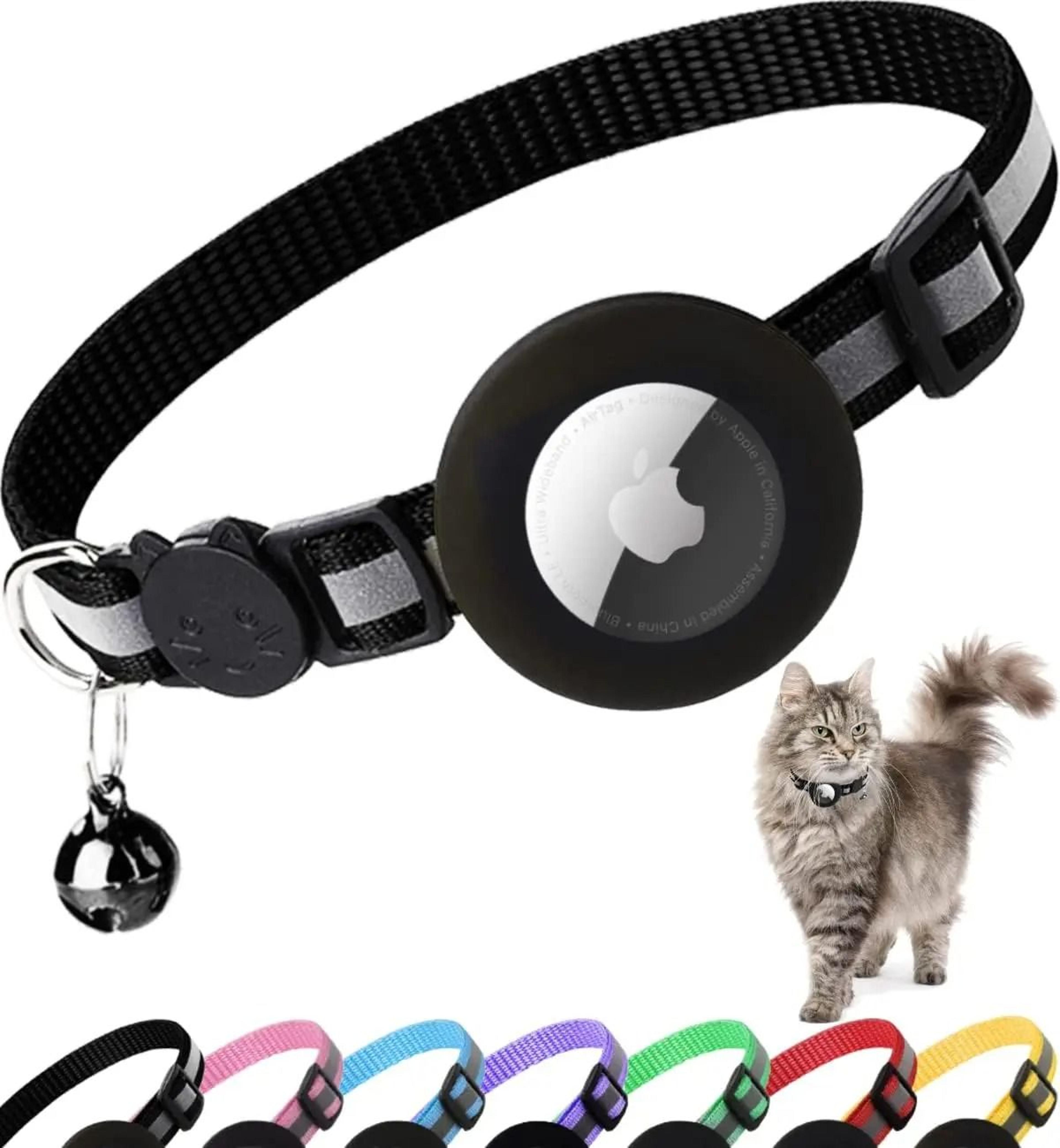 AirTag Ready Reflective Breakaway Cat Collar With Bell For Kittens  Cats 6