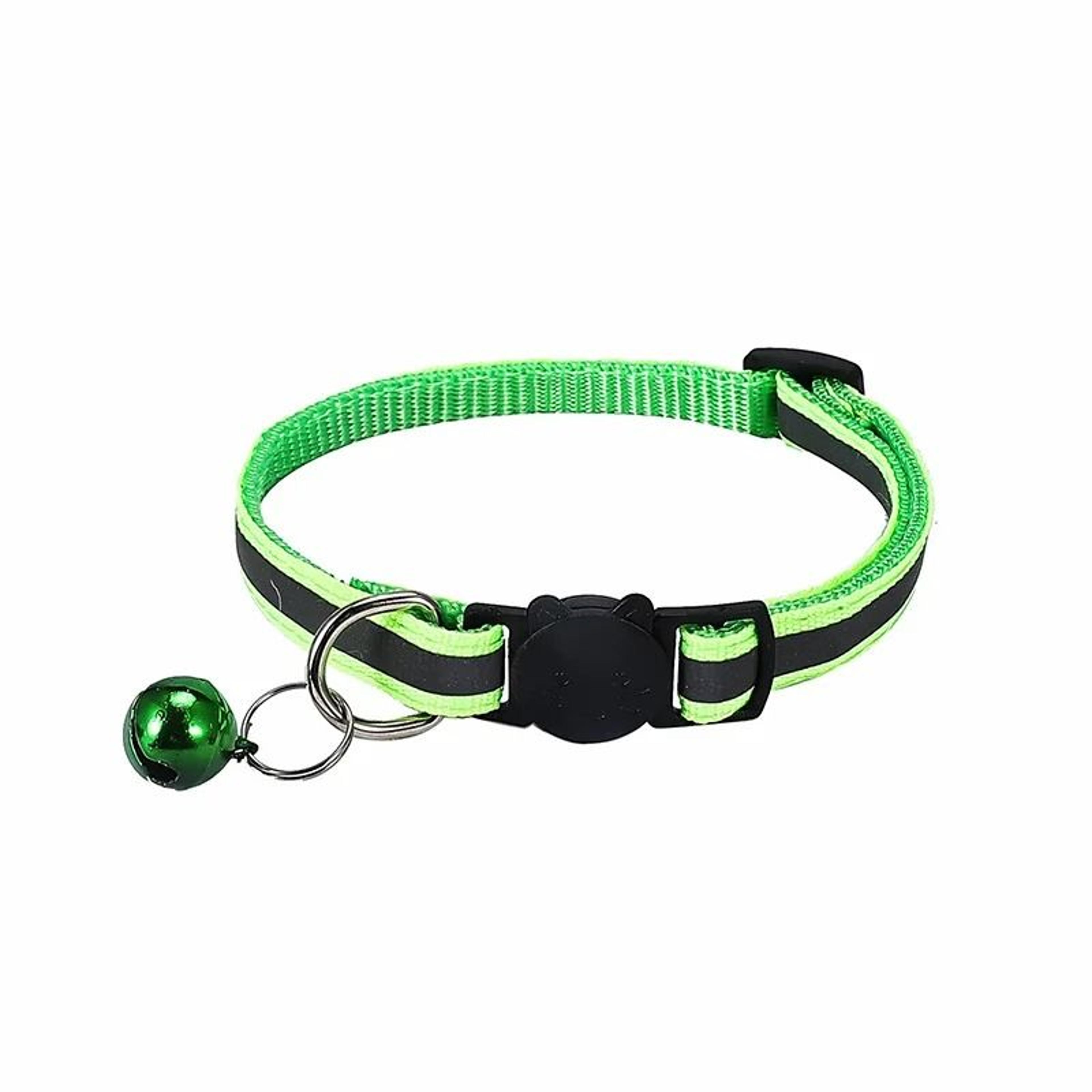 Reflective Breakaway Cat Collar With Bell  Adjustable Safety Buckle For Cats And Kittens 9