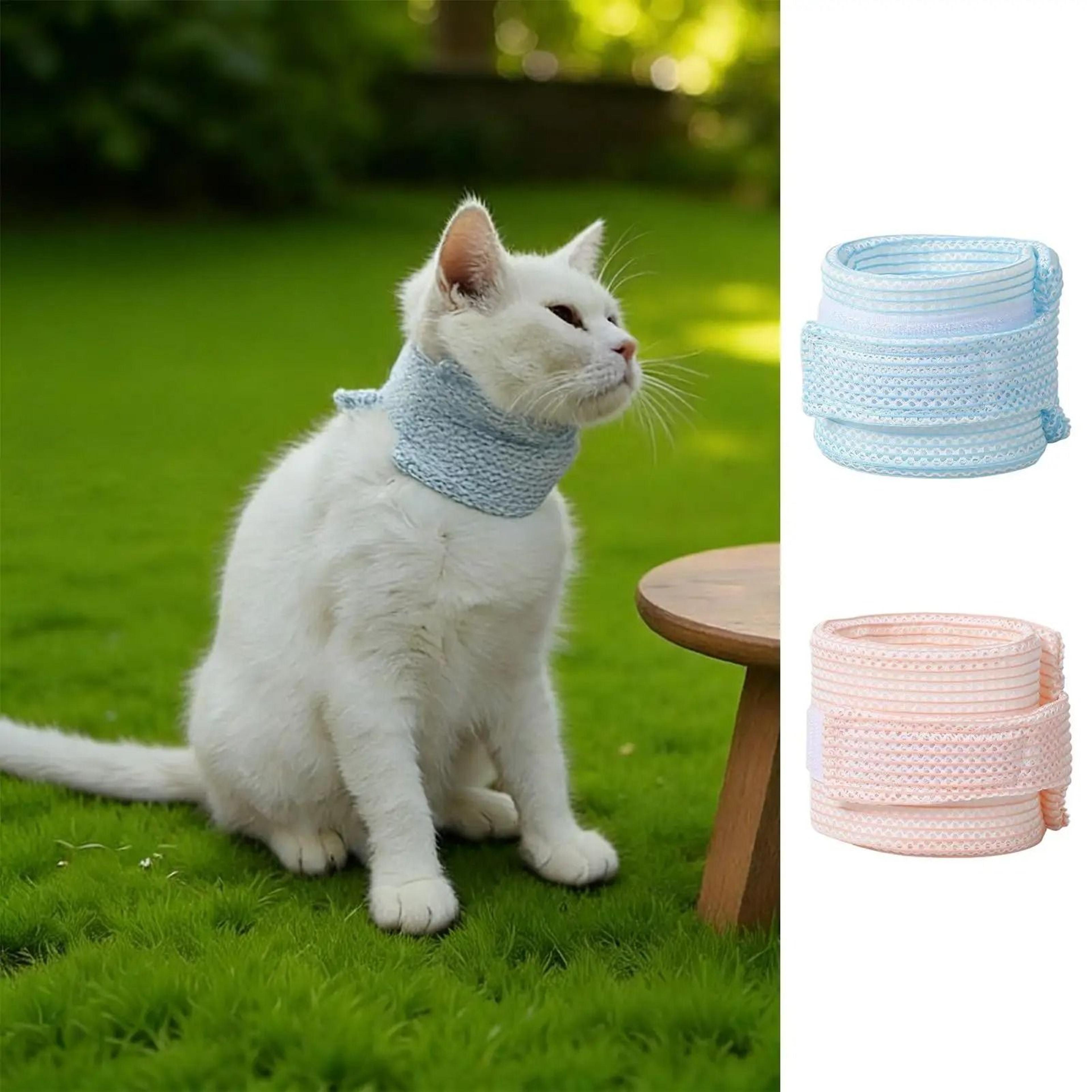 waterproof cat recovery collar neck brace for wound protection & comfortable healing