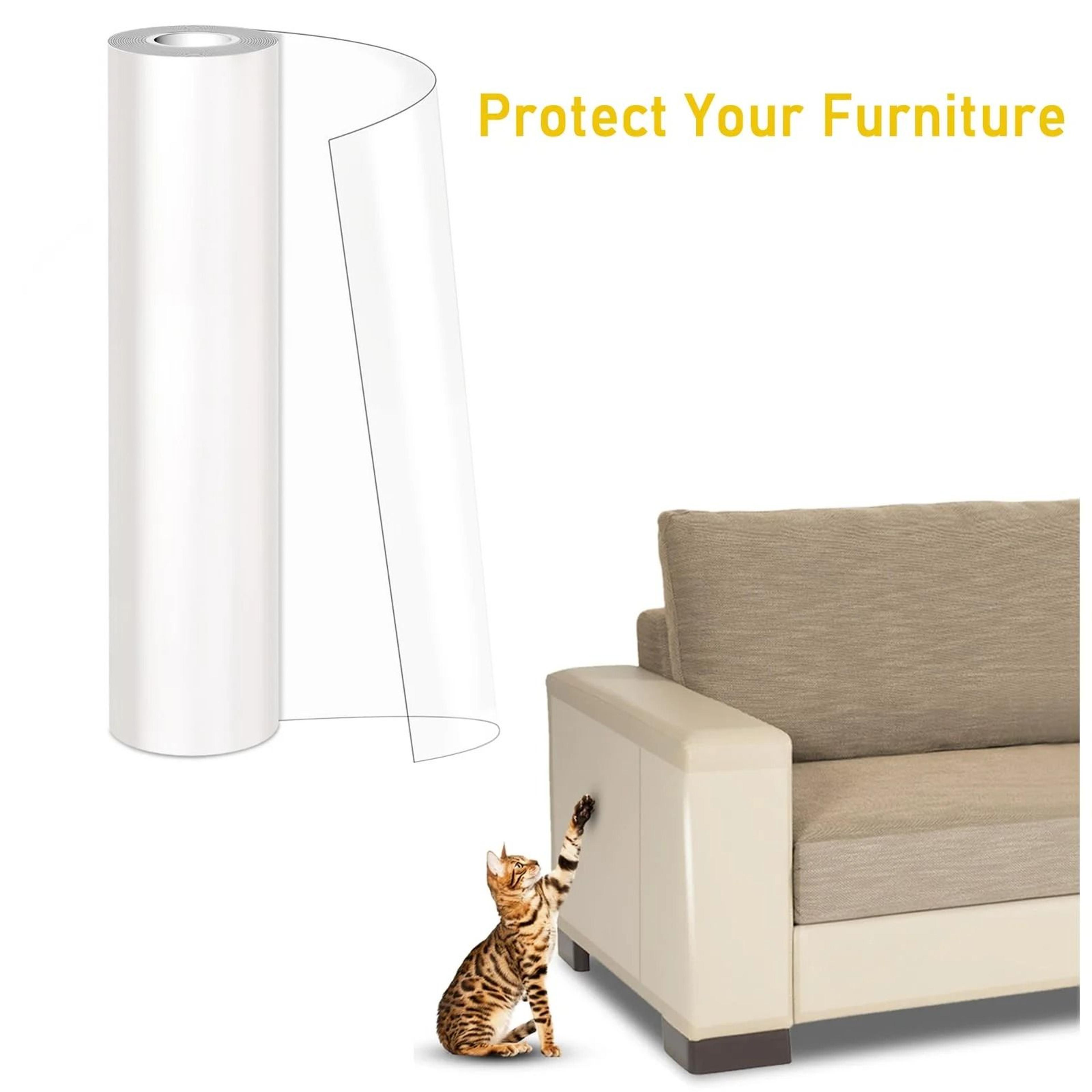 clearguard anti scratch furniture protector tape for couches & sofas