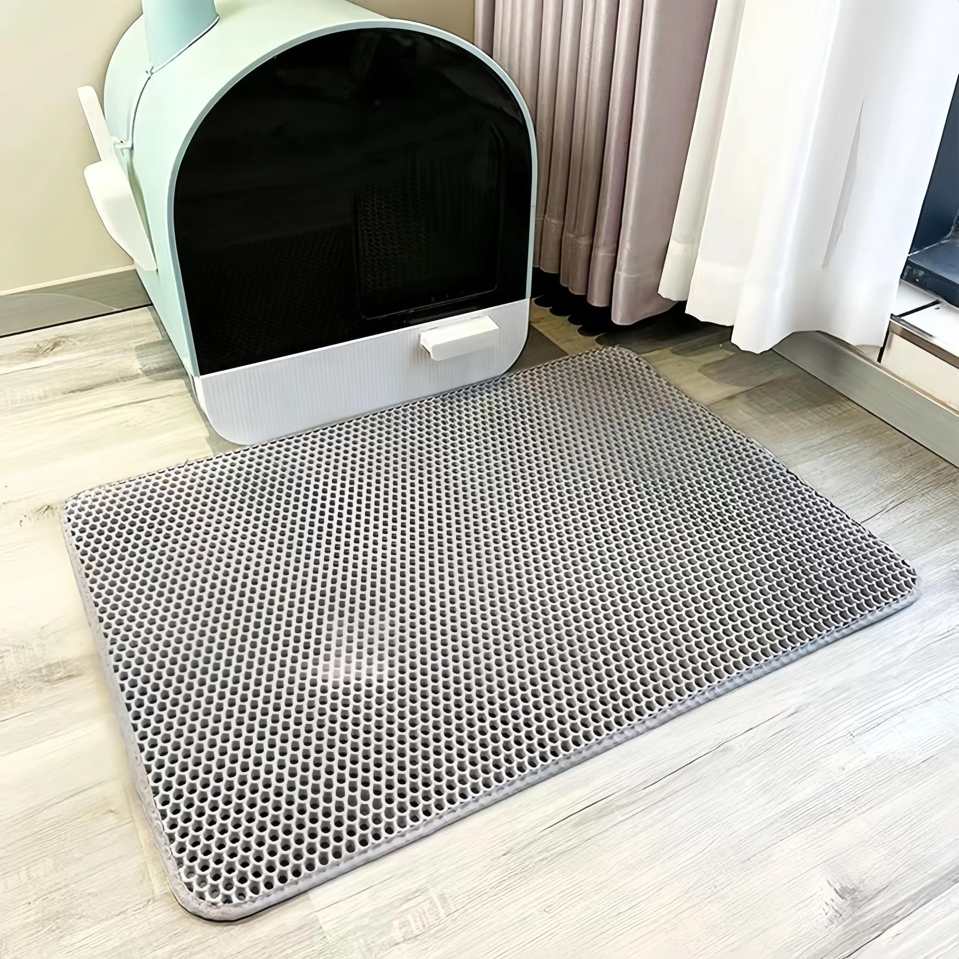 CleanStep Double Layer Waterproof Cat Litter Mat For Litter Boxes 7