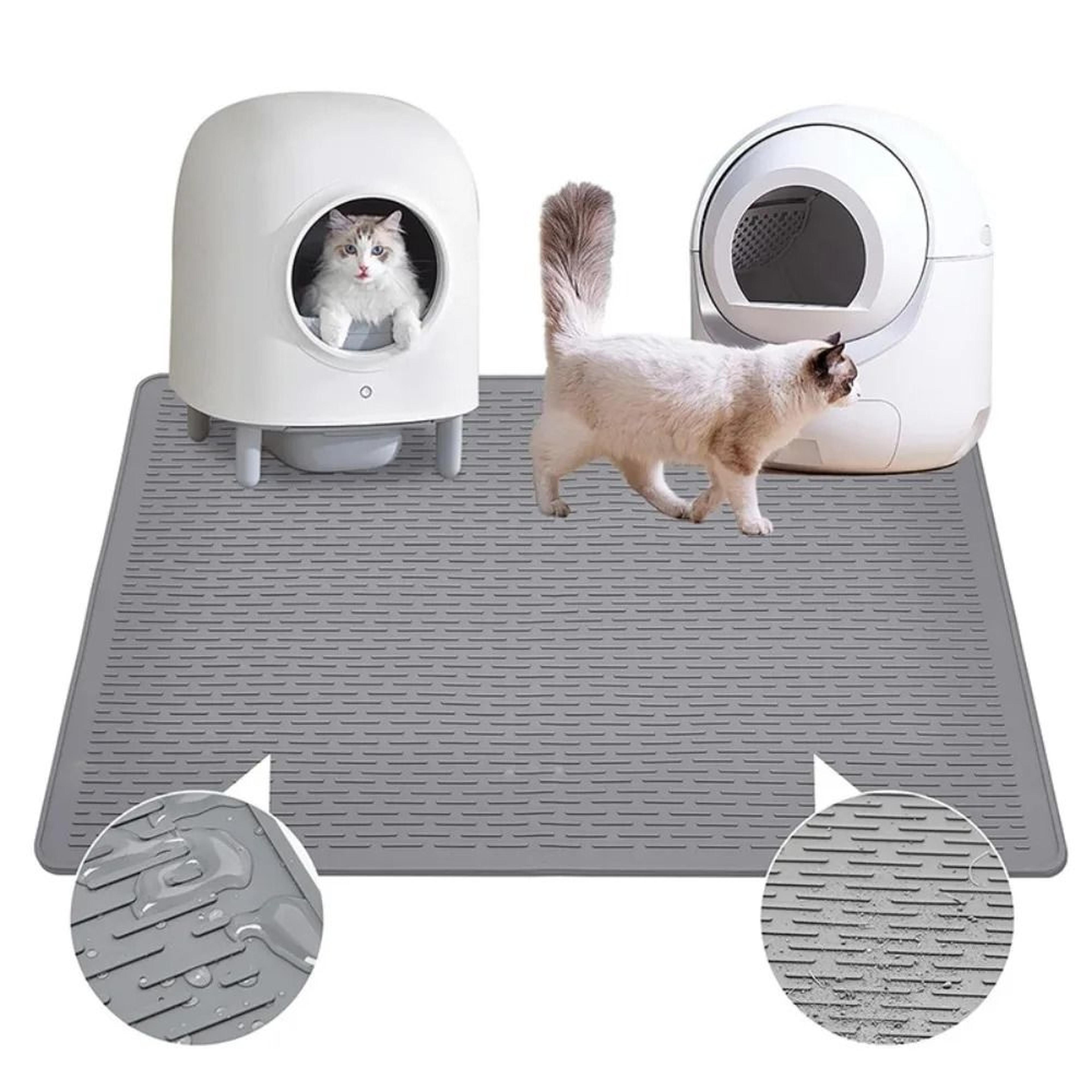 large waterproof silicone pet feeding and litter mat for cats and dogs