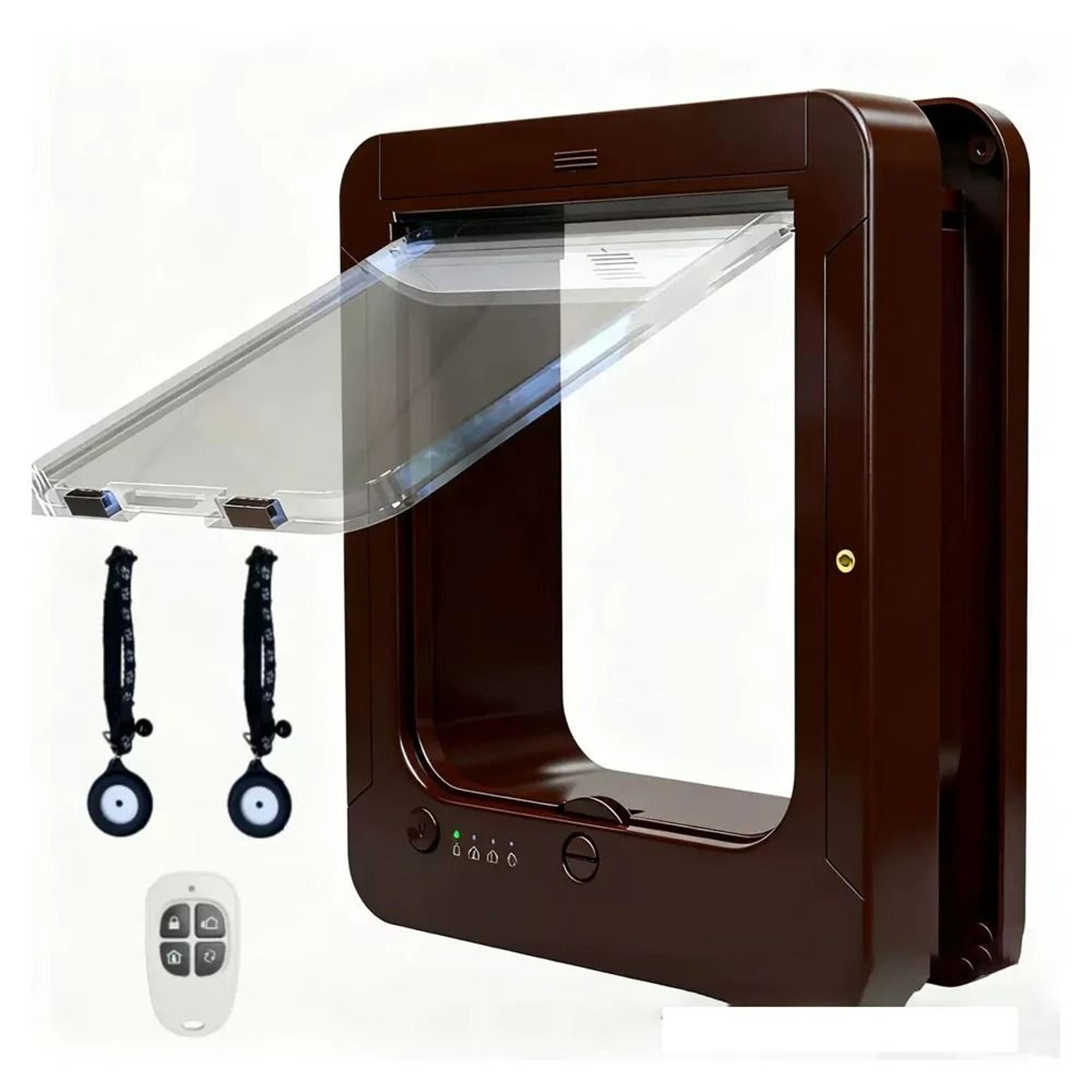 Smart Microchip Pet Door With Direction Control  Automatic Sensor Access 10