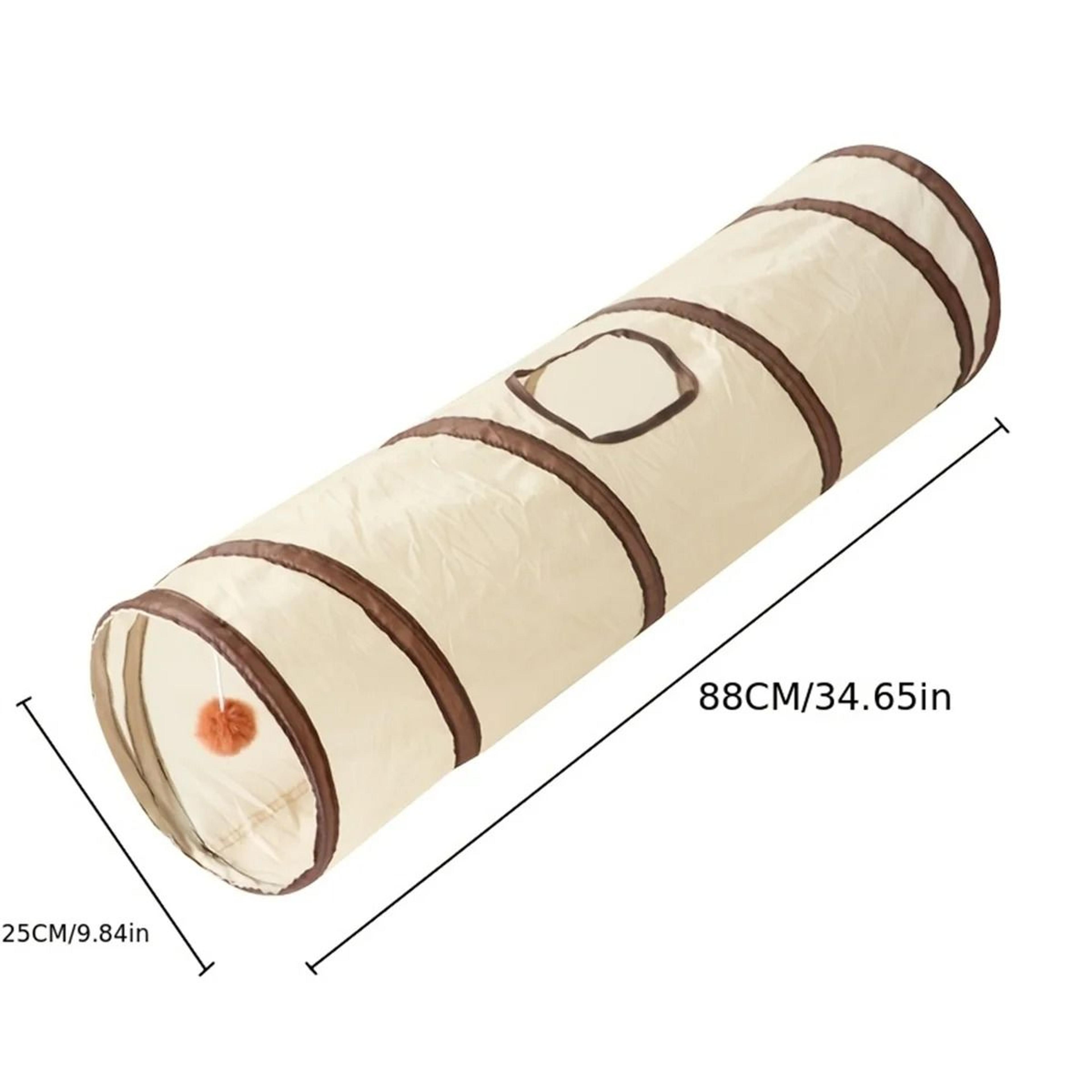 Foldable Cat Tunnel Toy With BuiltIn Storage For Interactive Indoor Play 6