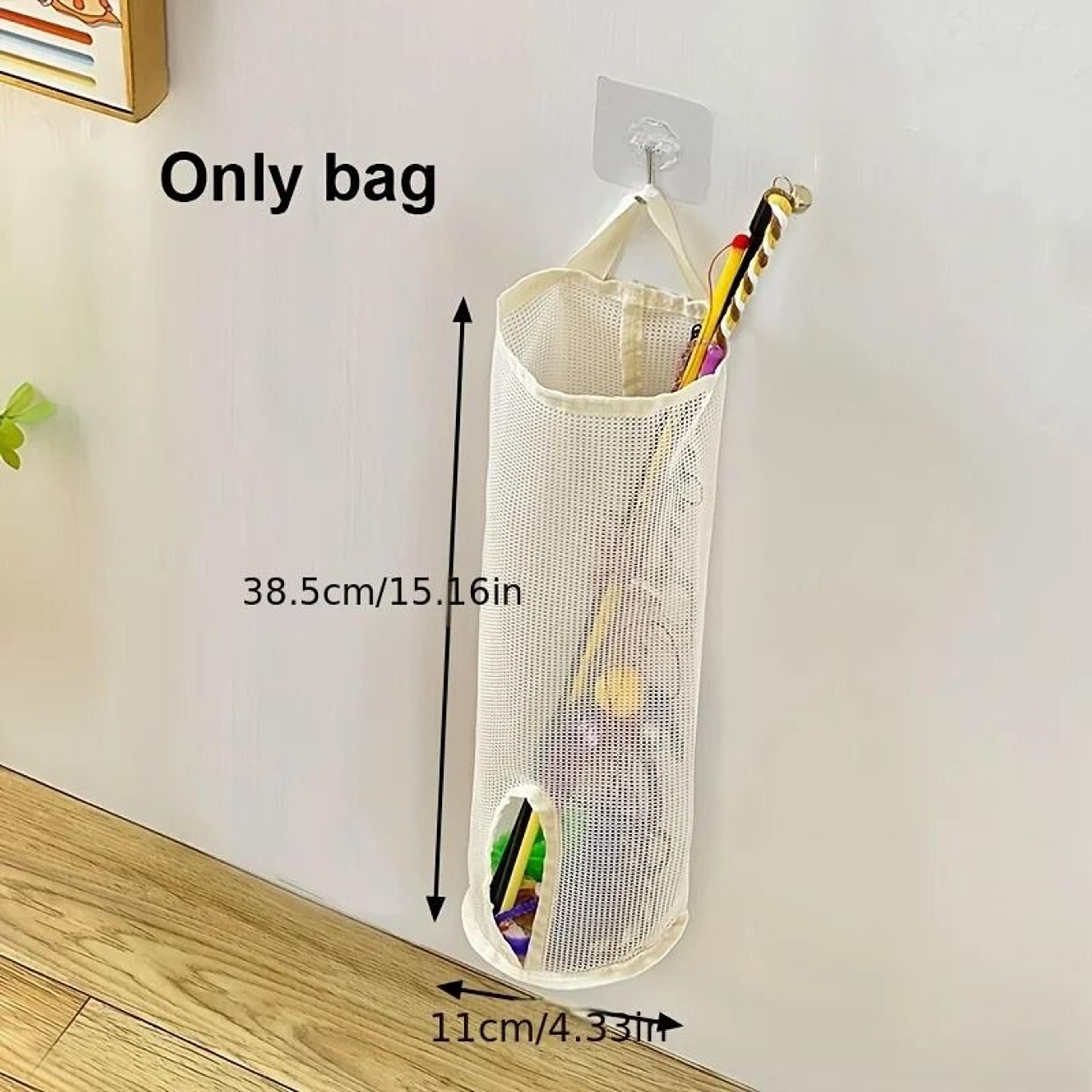 WallMounted Mesh Pet Toy Storage Bag For Cats  Dogs 6