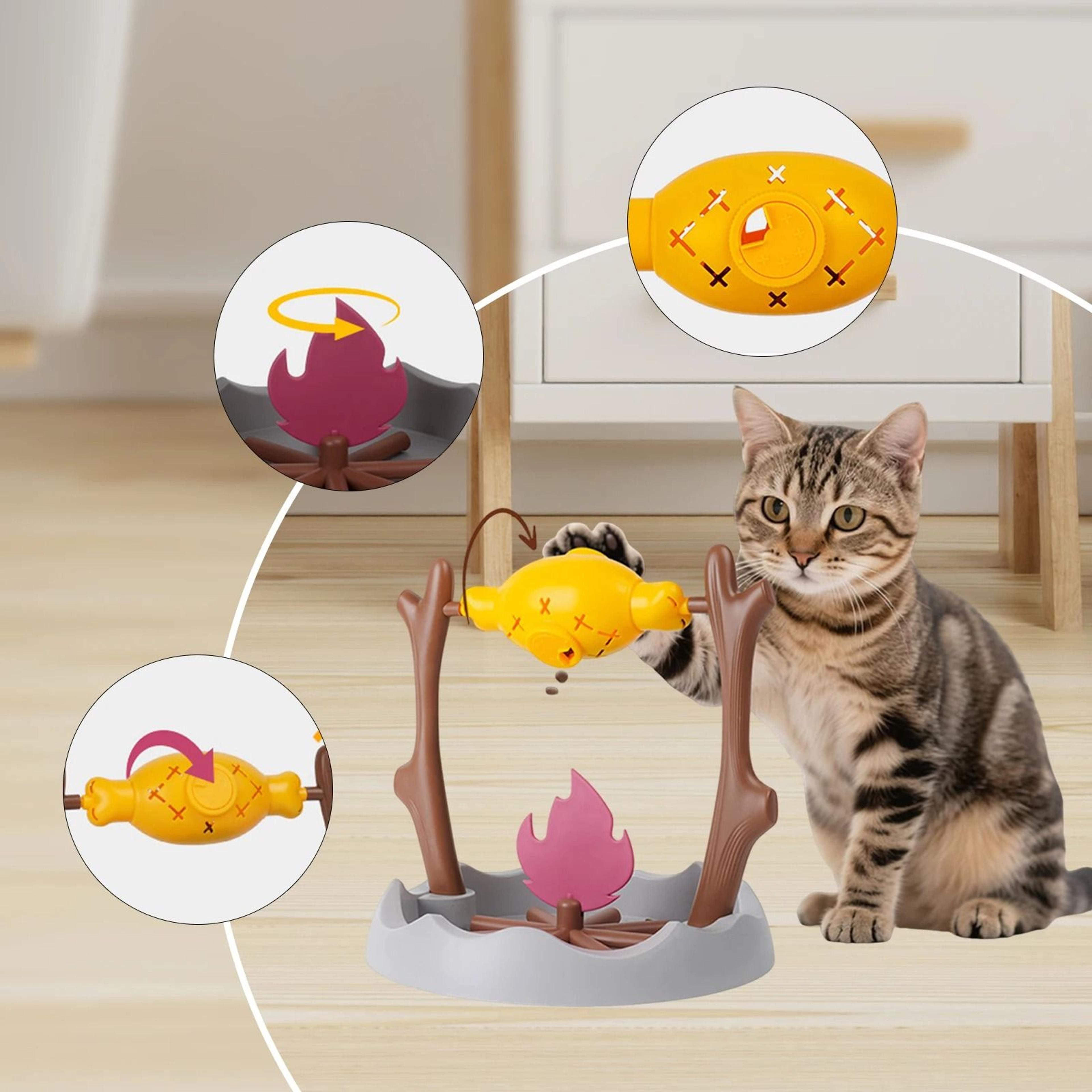 Campfire Chicken Interactive Slow Feeder Toy For Cats  Dogs 3