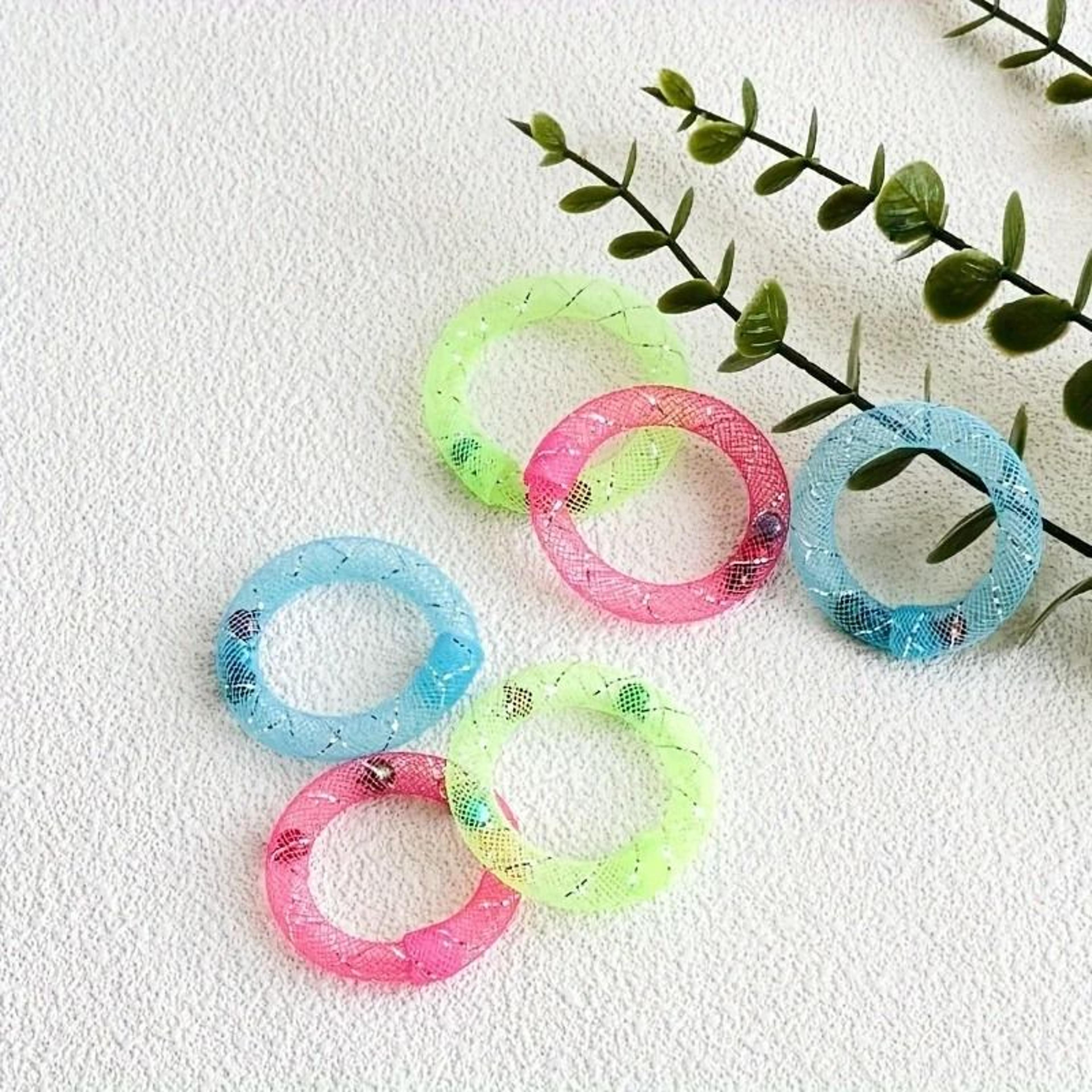 BounceBell Donut Spring Cat Toy With Bell For Interactive Self Play 0