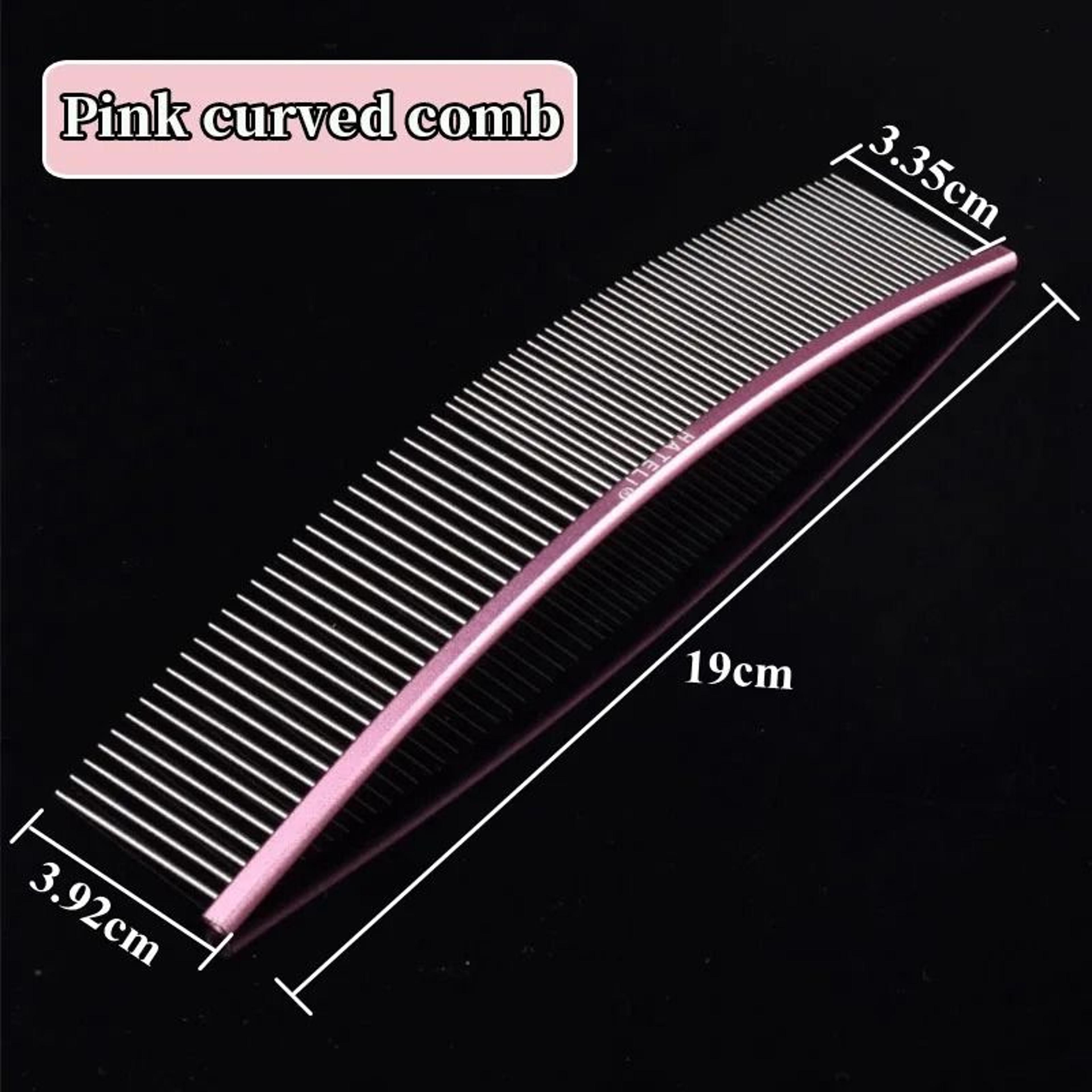 Professional Stainless Steel Pet Grooming Comb For Cats And Dogs 9