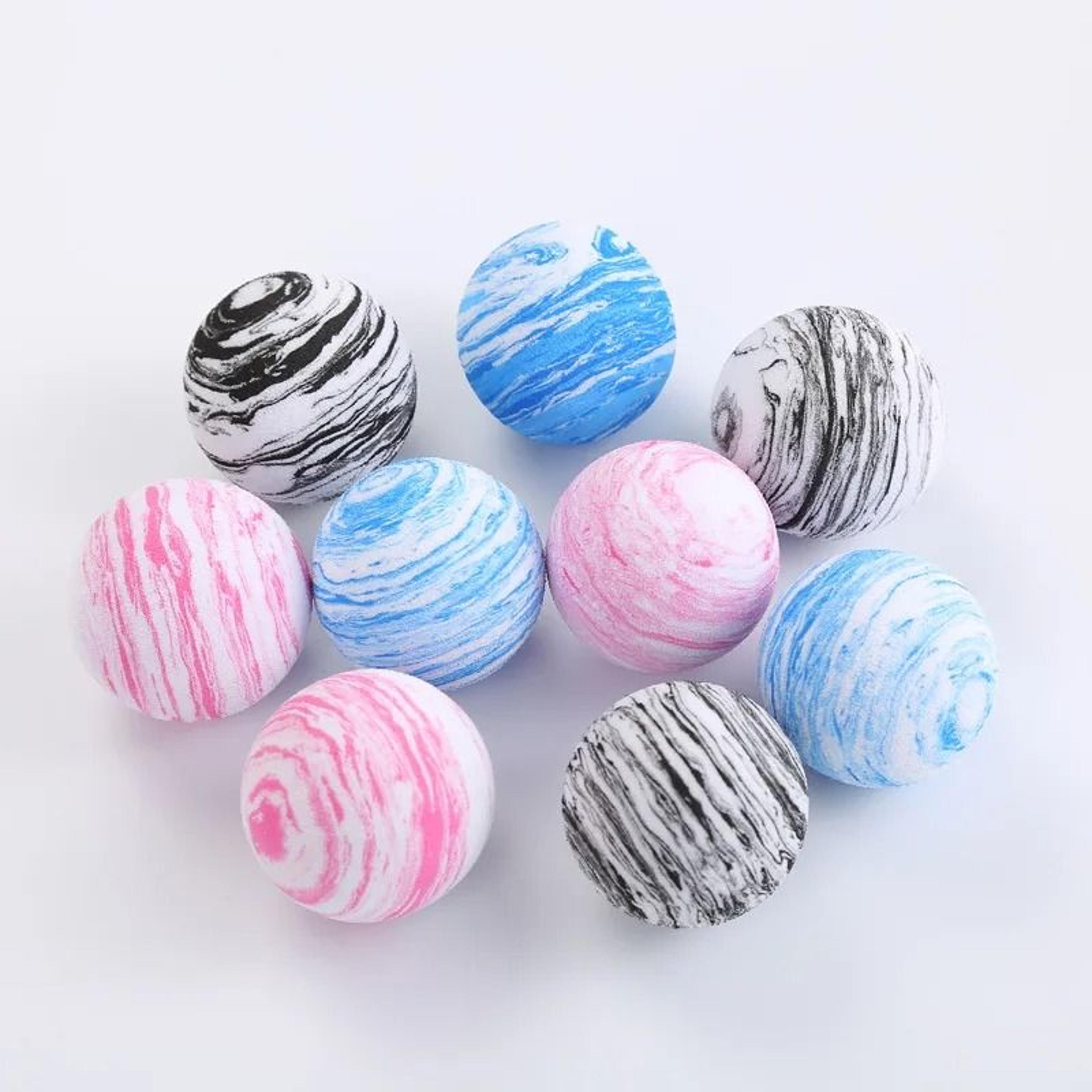galaxybounce eva planet texture ball interactive cat toy