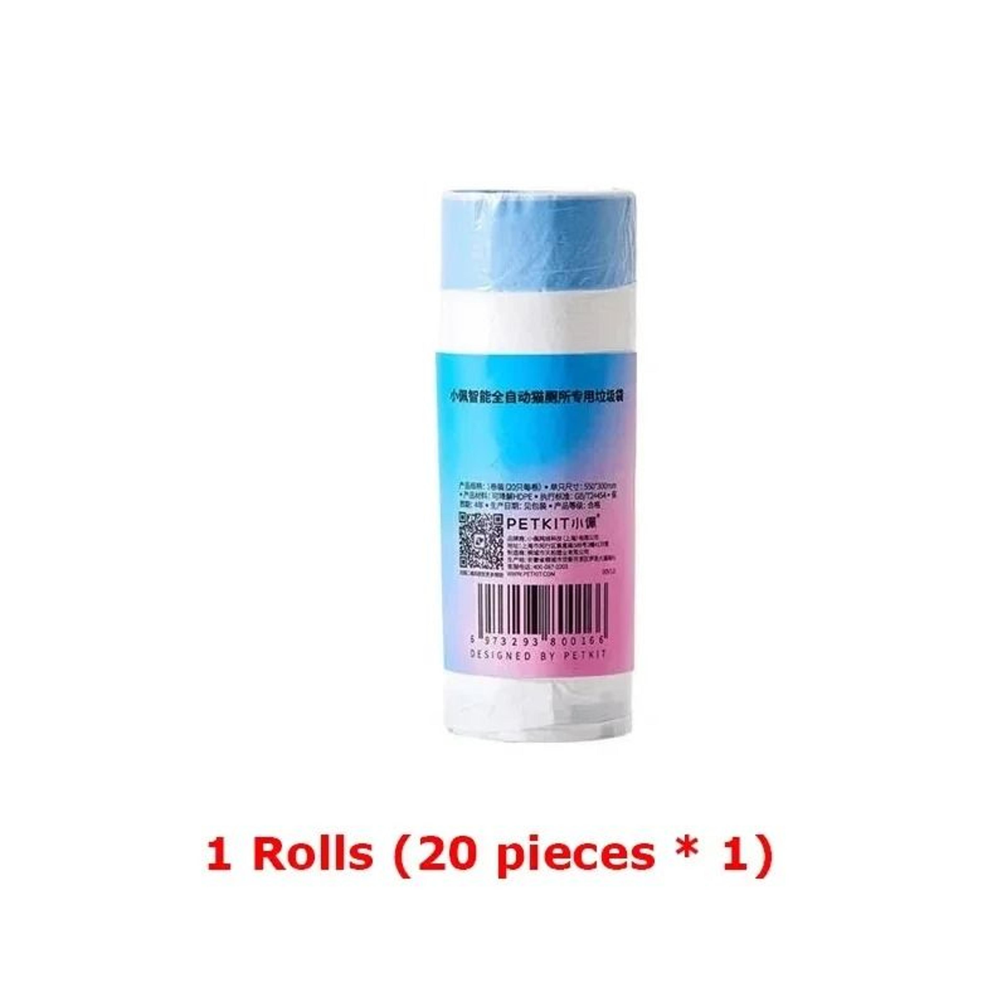 PETKIT Smart Cat Litter Box Waste Bags Replacement Roll 20PCS 6