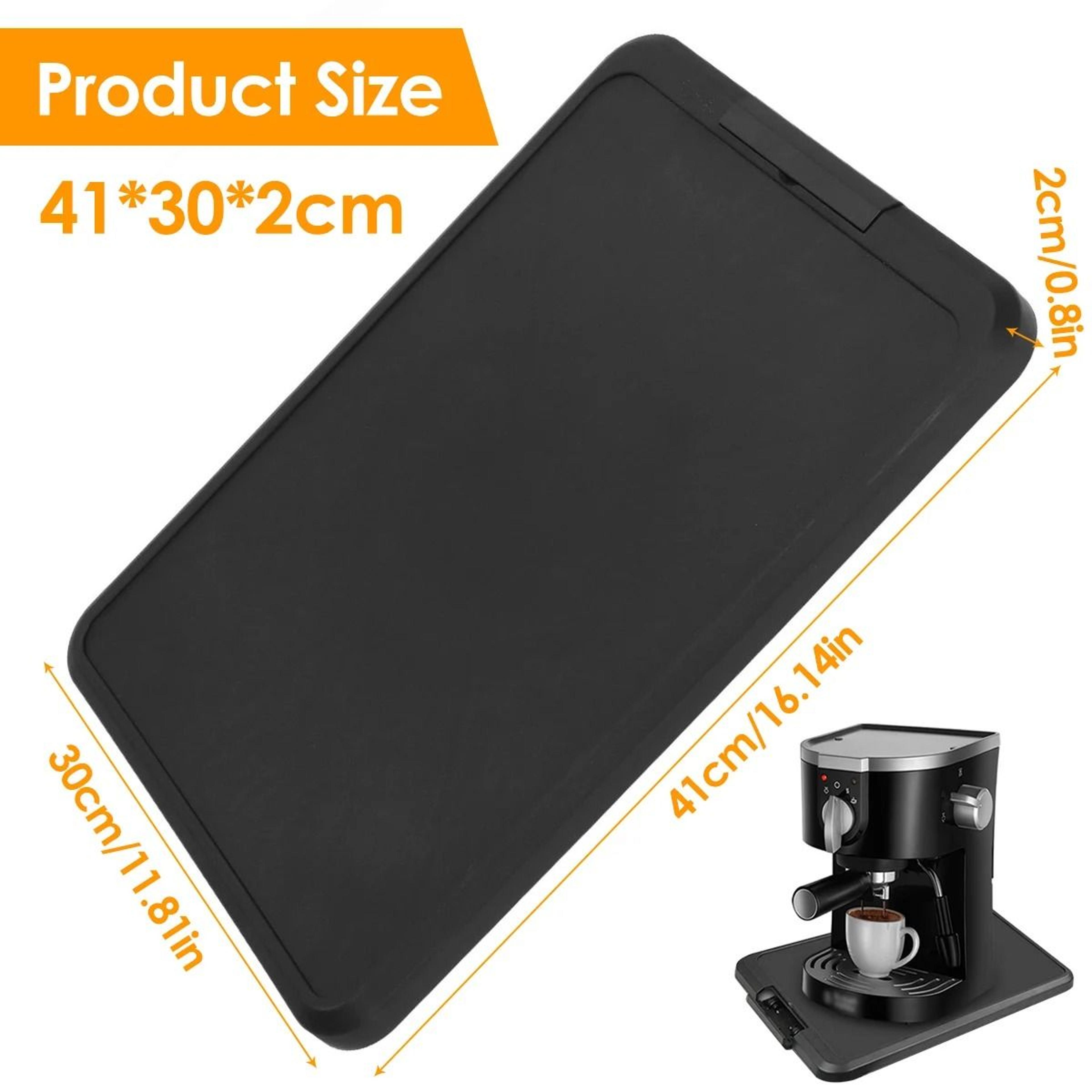 GlideEase Appliance Sliding Tray  Rolling Countertop Caddy For Coffee Makers  Kitchen Appliances 6