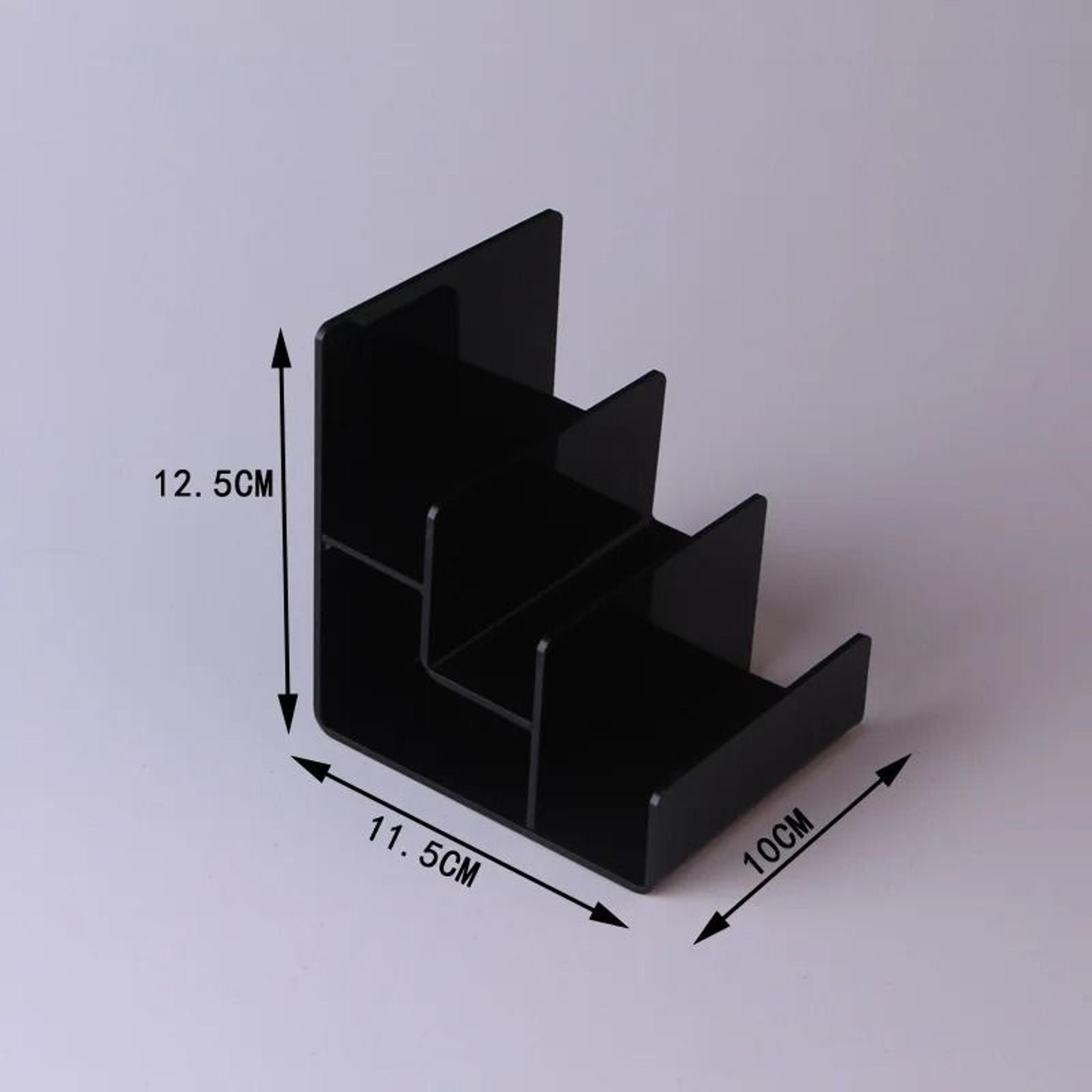 CrystalTier Acrylic Display Risers  Transparent MultiLevel Organizer For Handbags Jewelry  Cosmetic 11