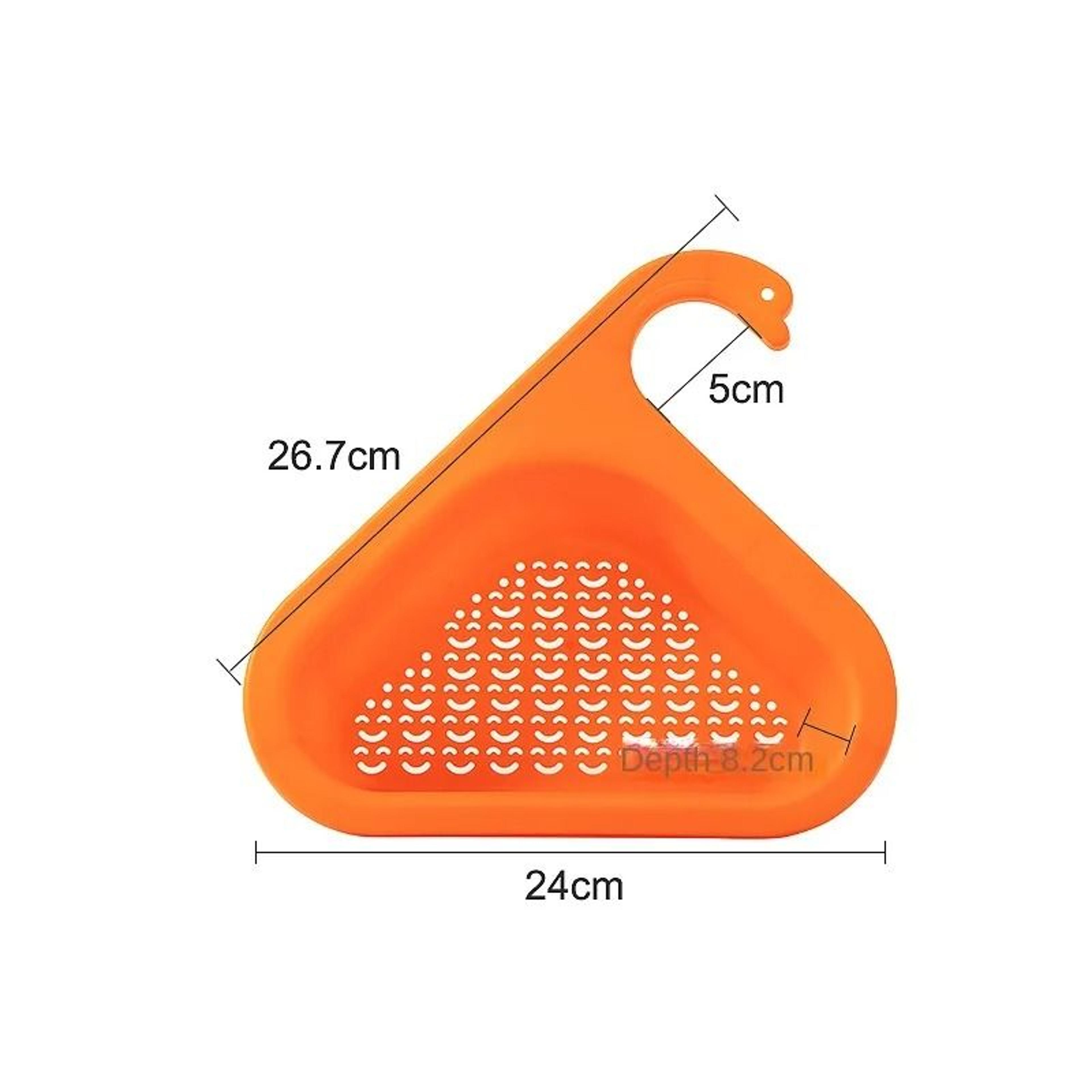 SwanShaped Sink Drain Strainer Basket  Hanging Kitchen Filter  Storage Rack 7