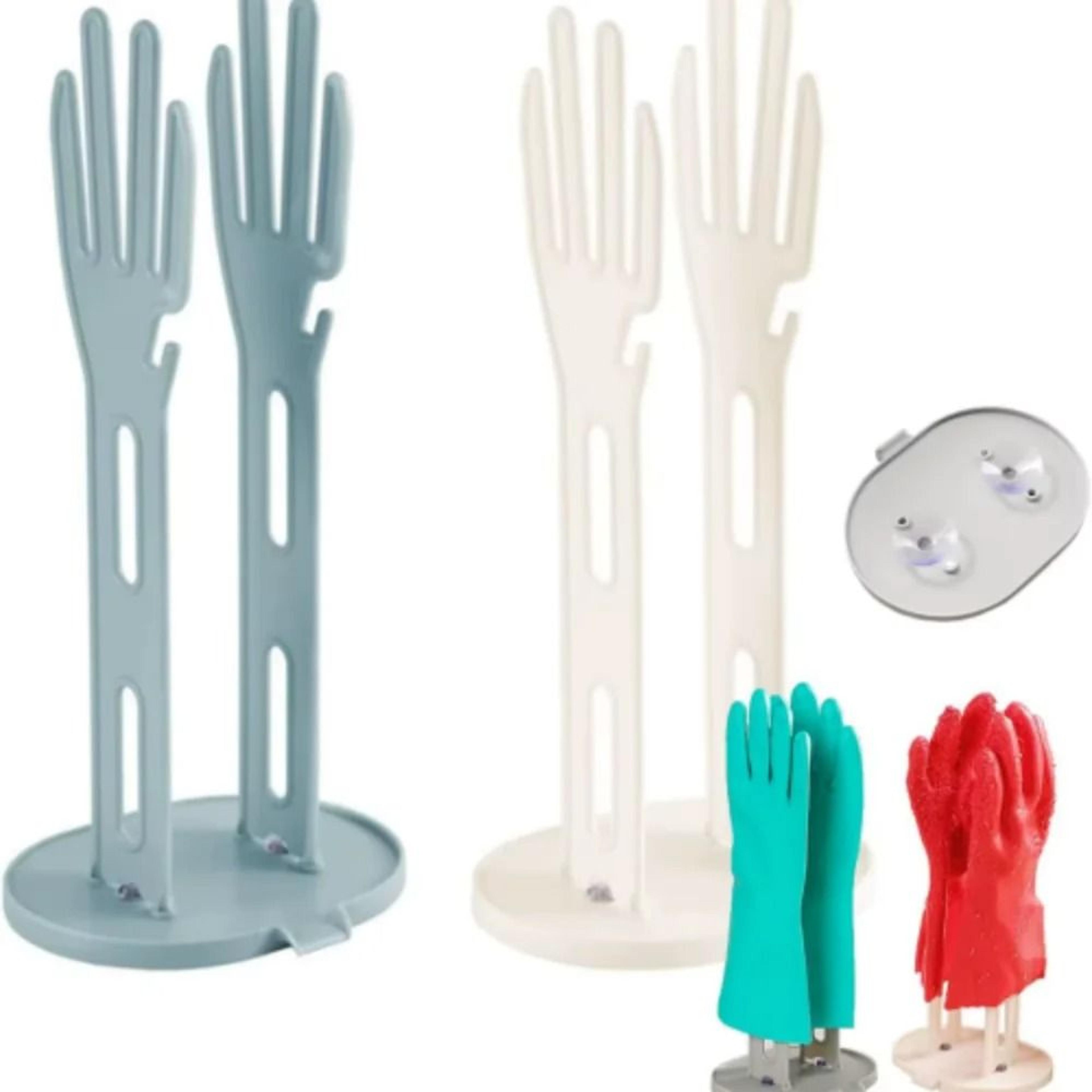 Kitchen Glove Drying Rack With Drainage Base And Towel Storage Organizer For Sink And Countertop Us 1