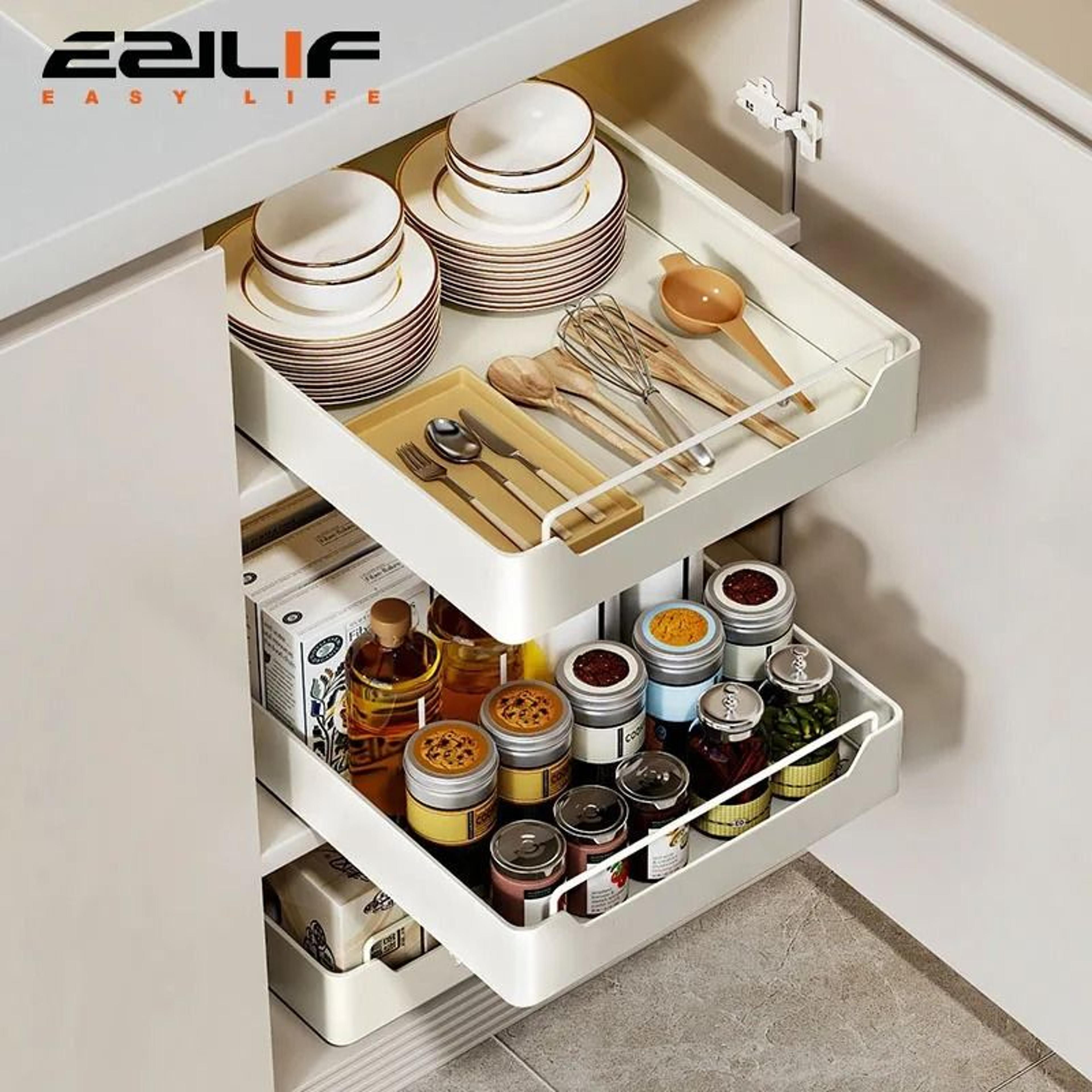 PullOut Cabinet Organizer Basket 1