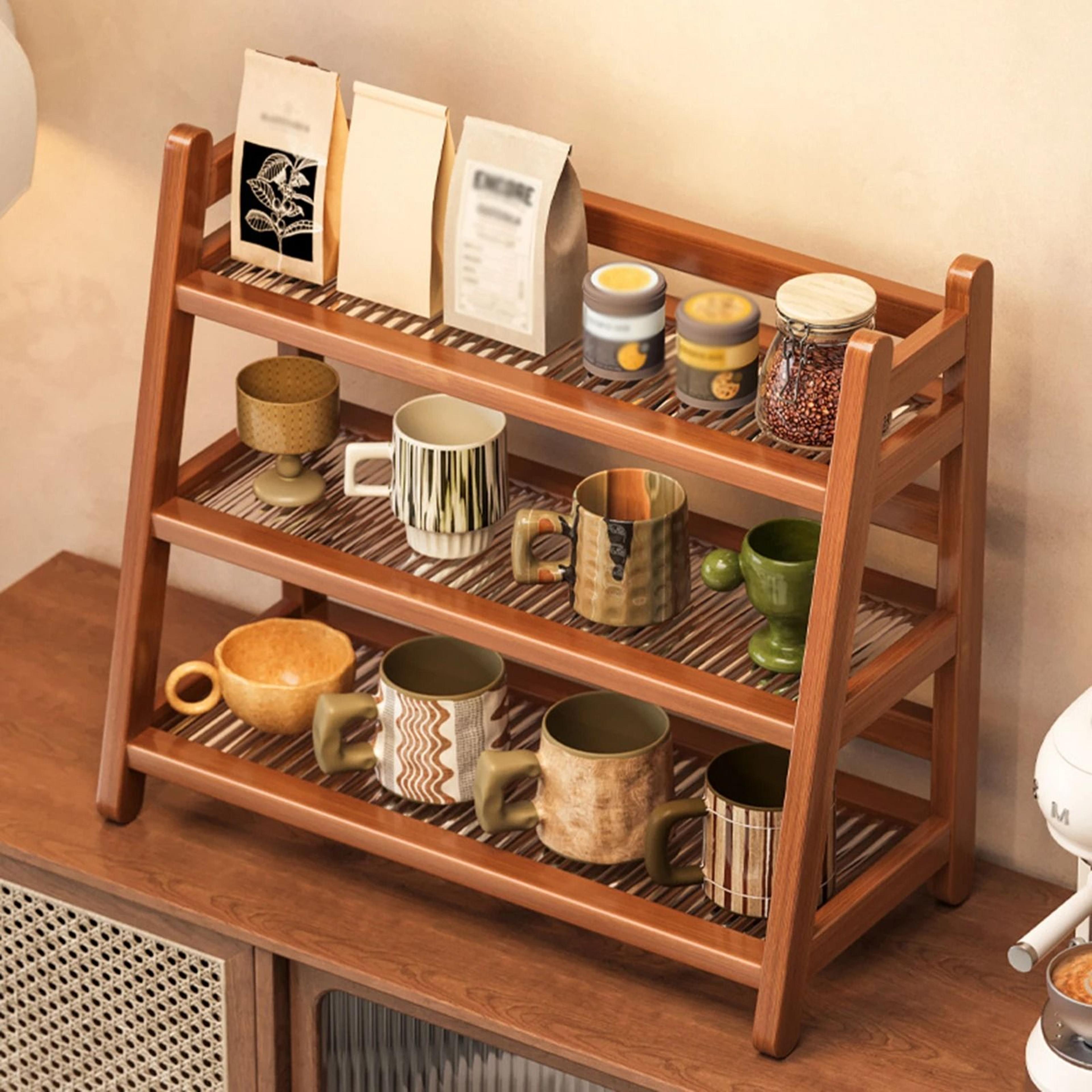 Coffee Bar Syrup Bottle Holder Stand 0