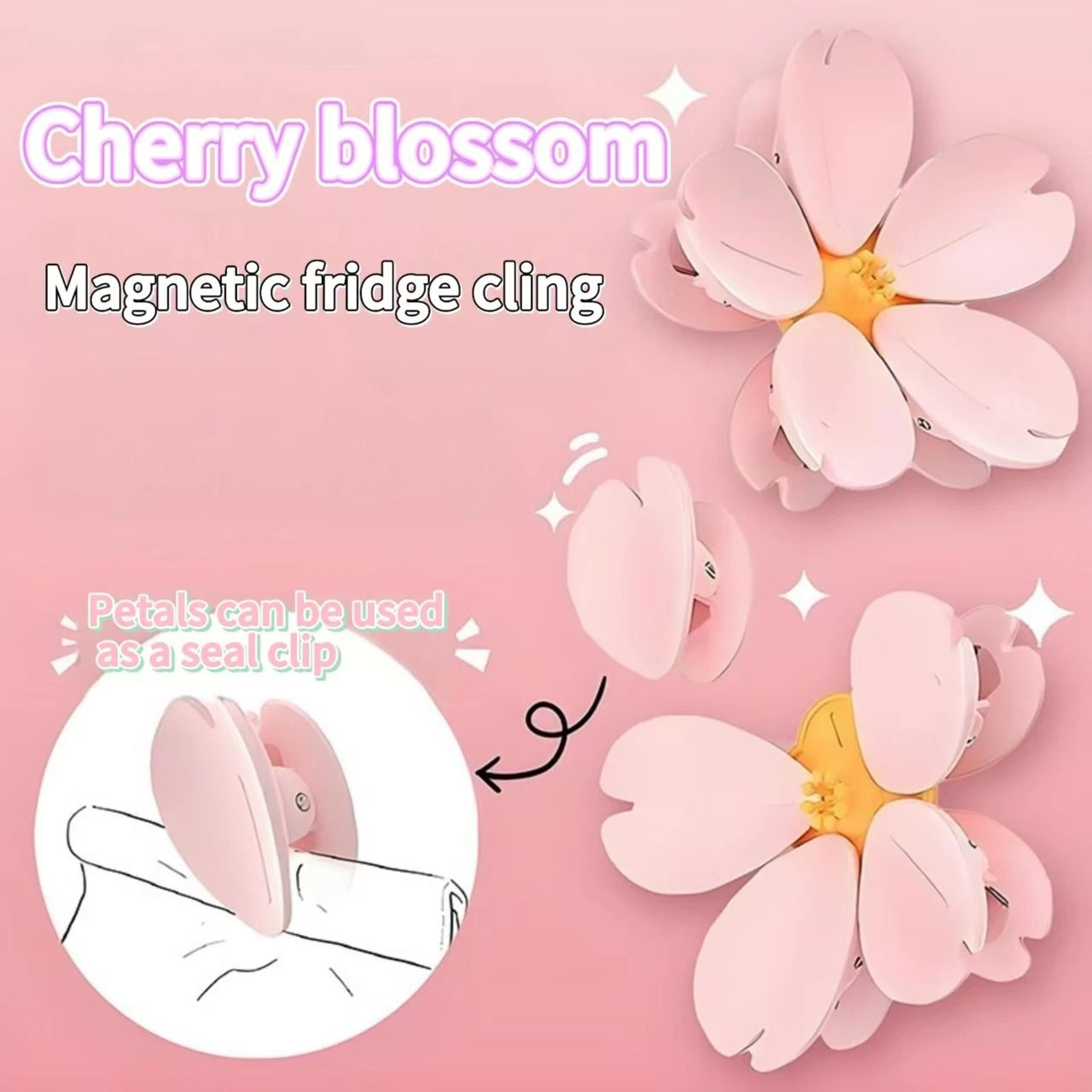 Sakura Magnetic Snack Sealer Clip 1