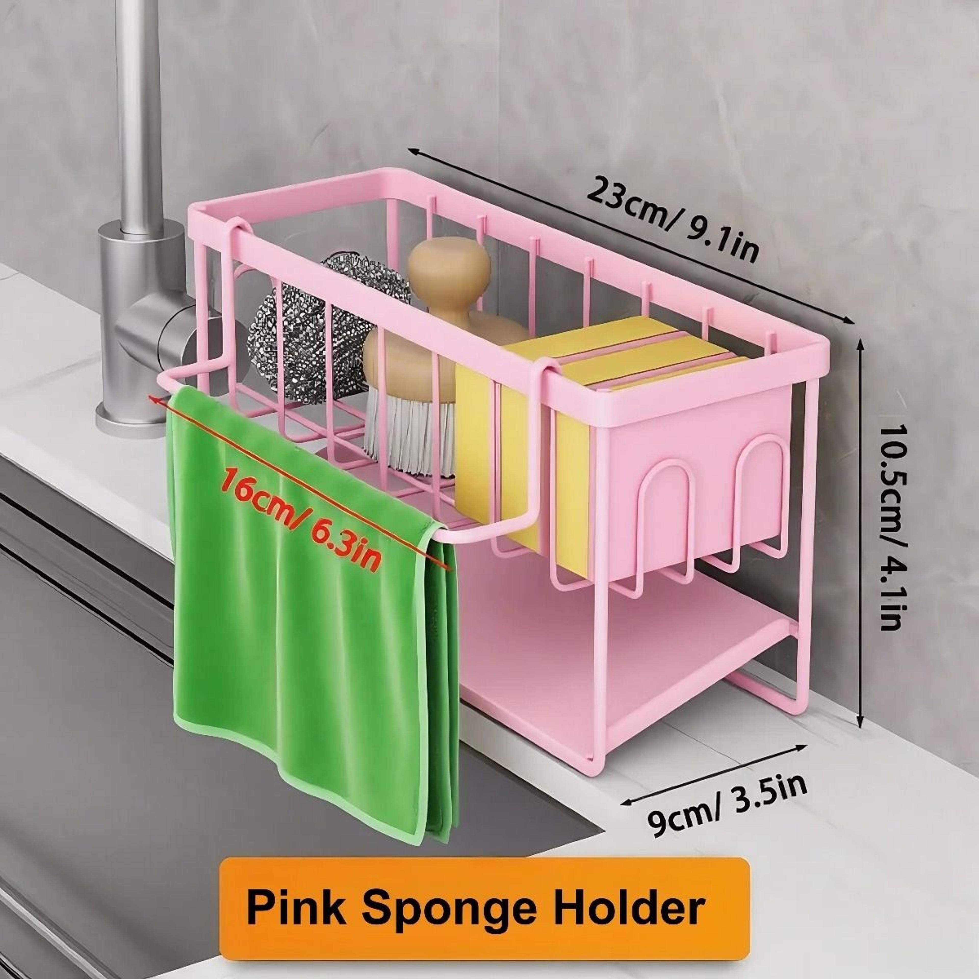 SelfDraining Sink Organizer With Towel Rack 8