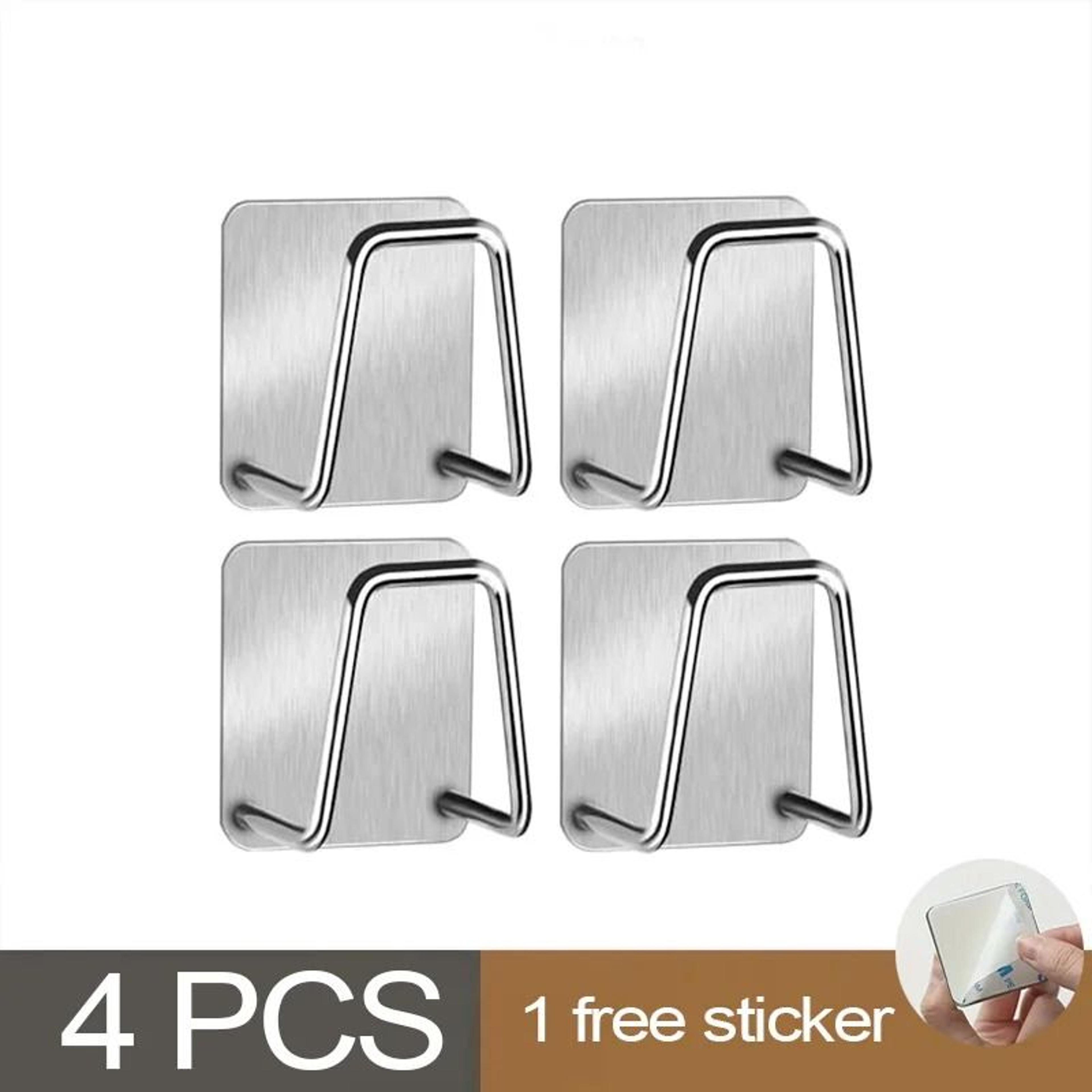 Self Adhesive Stainless Steel Sponge Rack For Kitchen Sink Storage 19