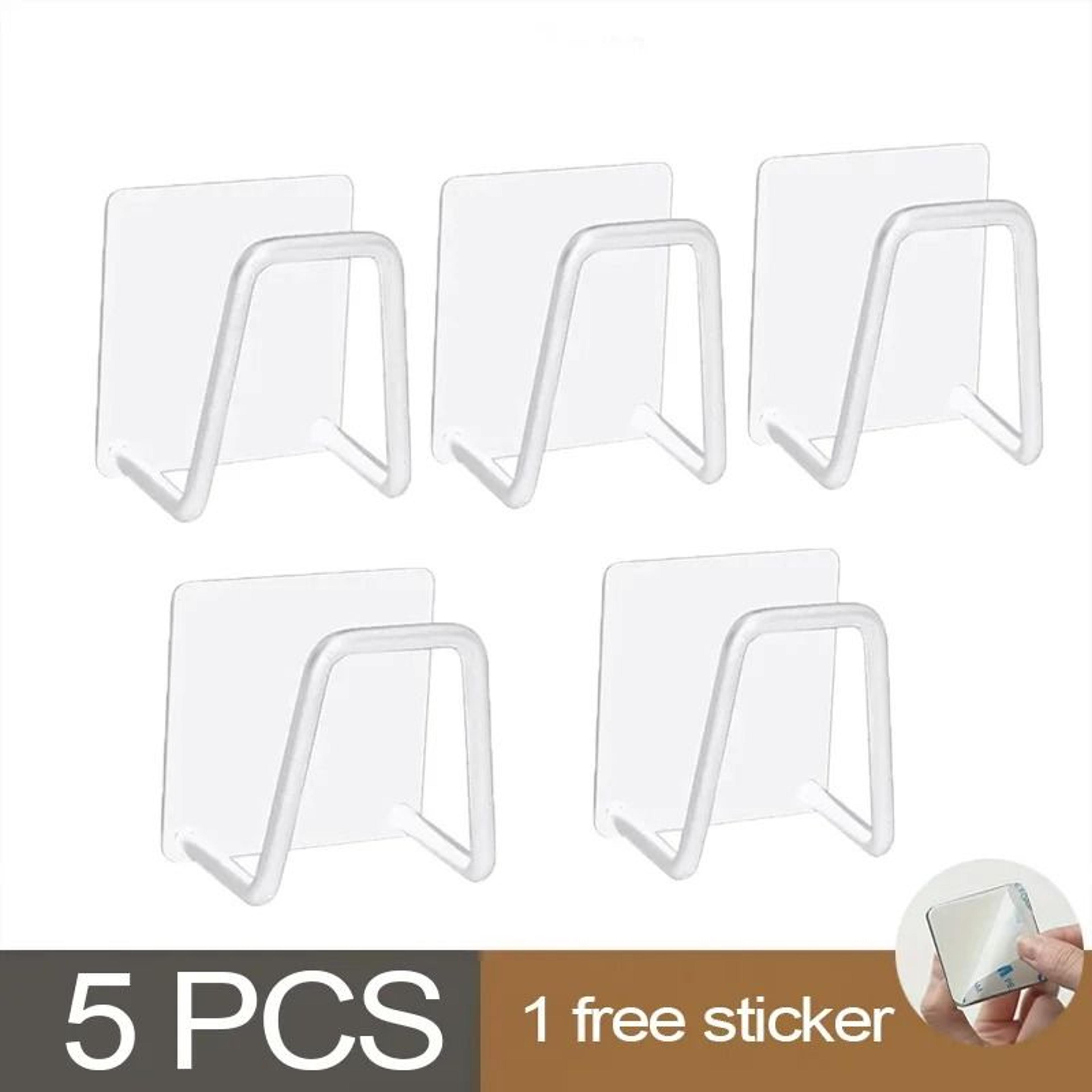 Self Adhesive Stainless Steel Sponge Rack For Kitchen Sink Storage 21