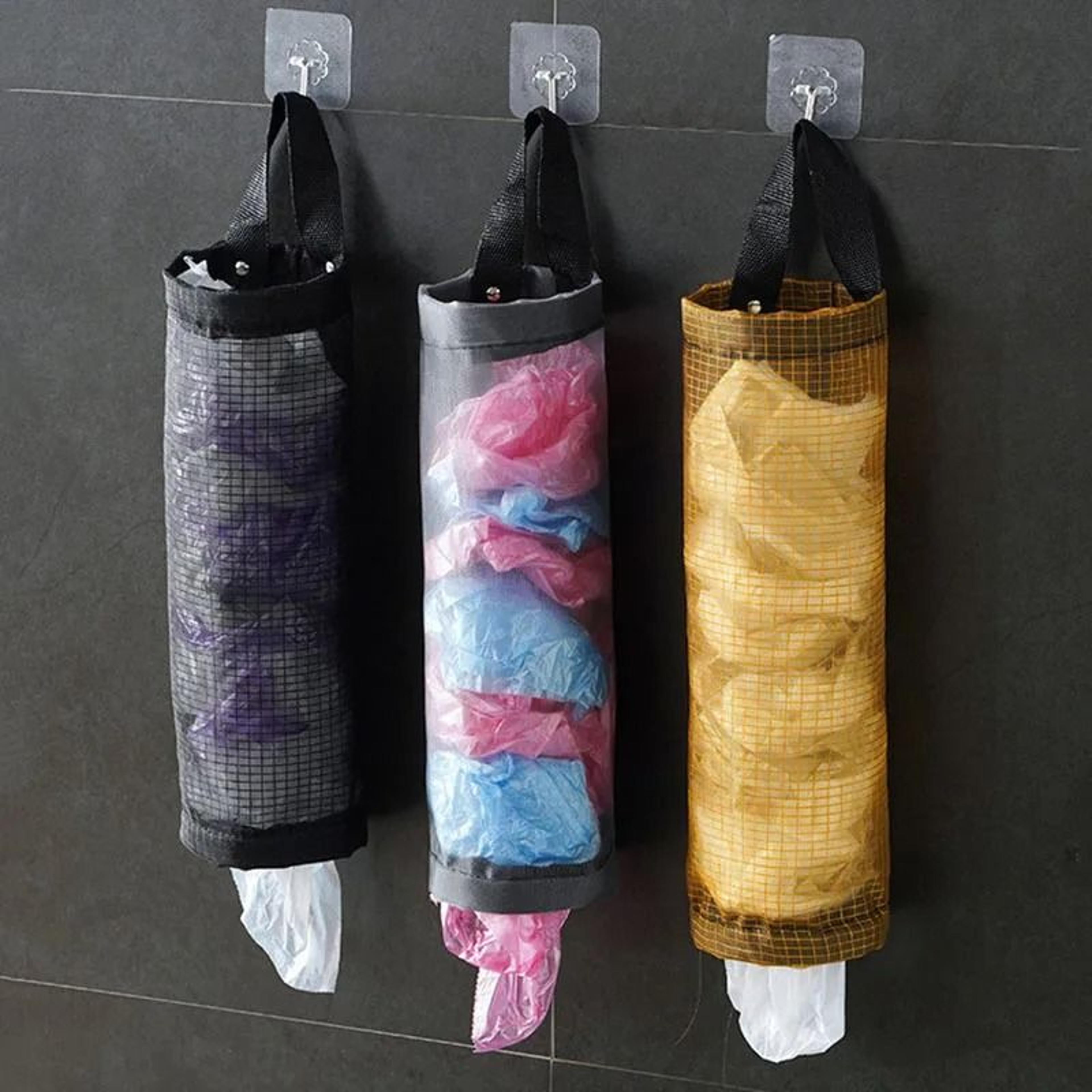 Wall Mounted Trash Bag Dispenser For Kitchen Pantry And Laundry Storage 2